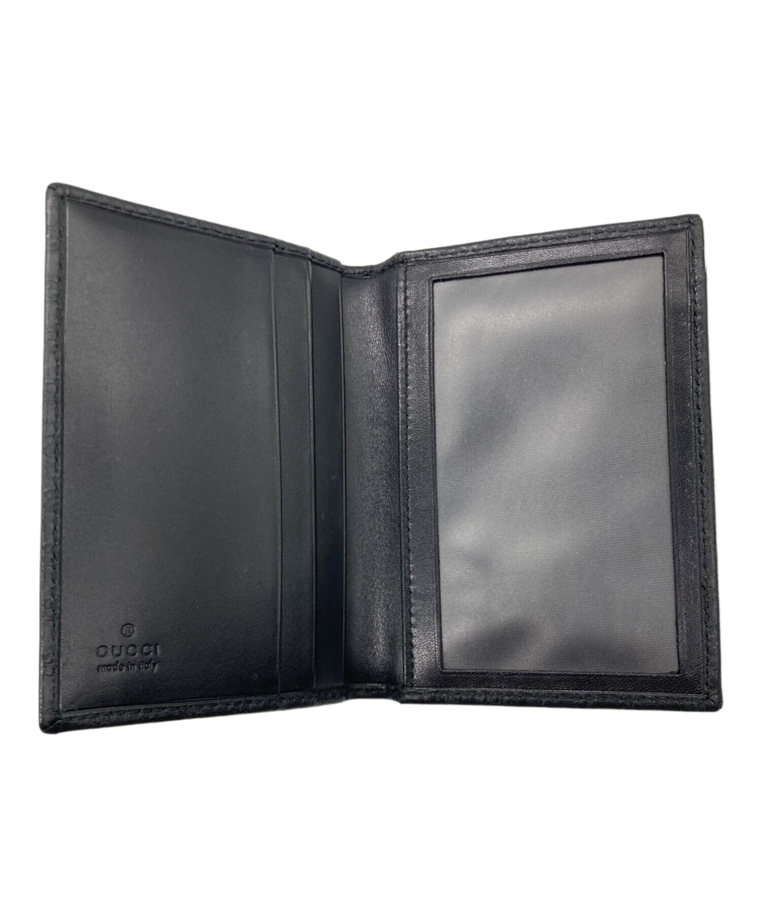 中古・古着通販】GUCCI (グッチ) パスケース ブラック｜ブランド・古着