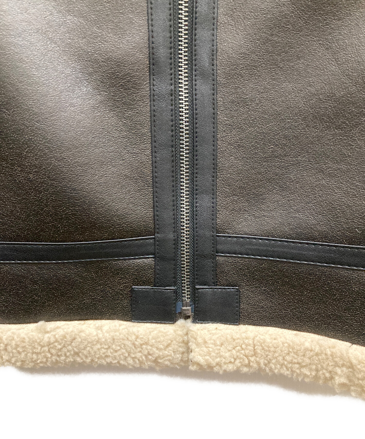 中古・古着通販】ALPHA (アルファ) B-3フェイクムートンフライト