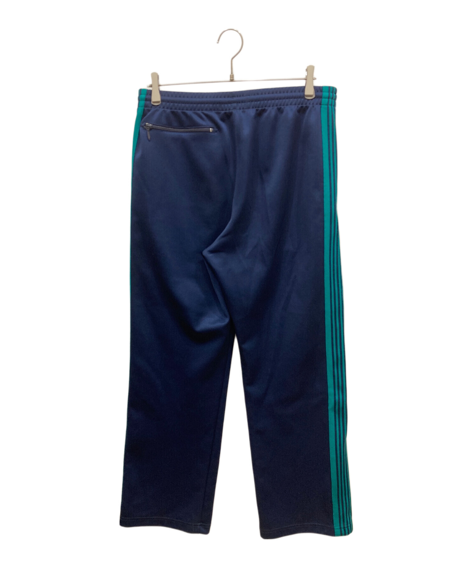 ニードルズ　トラックパンツ　ネイビー　ナロー　　　M ジーンズファクトリー 中古・古着通販】Needles (ニードルズ) JEANS FACTORY (ジーンズ