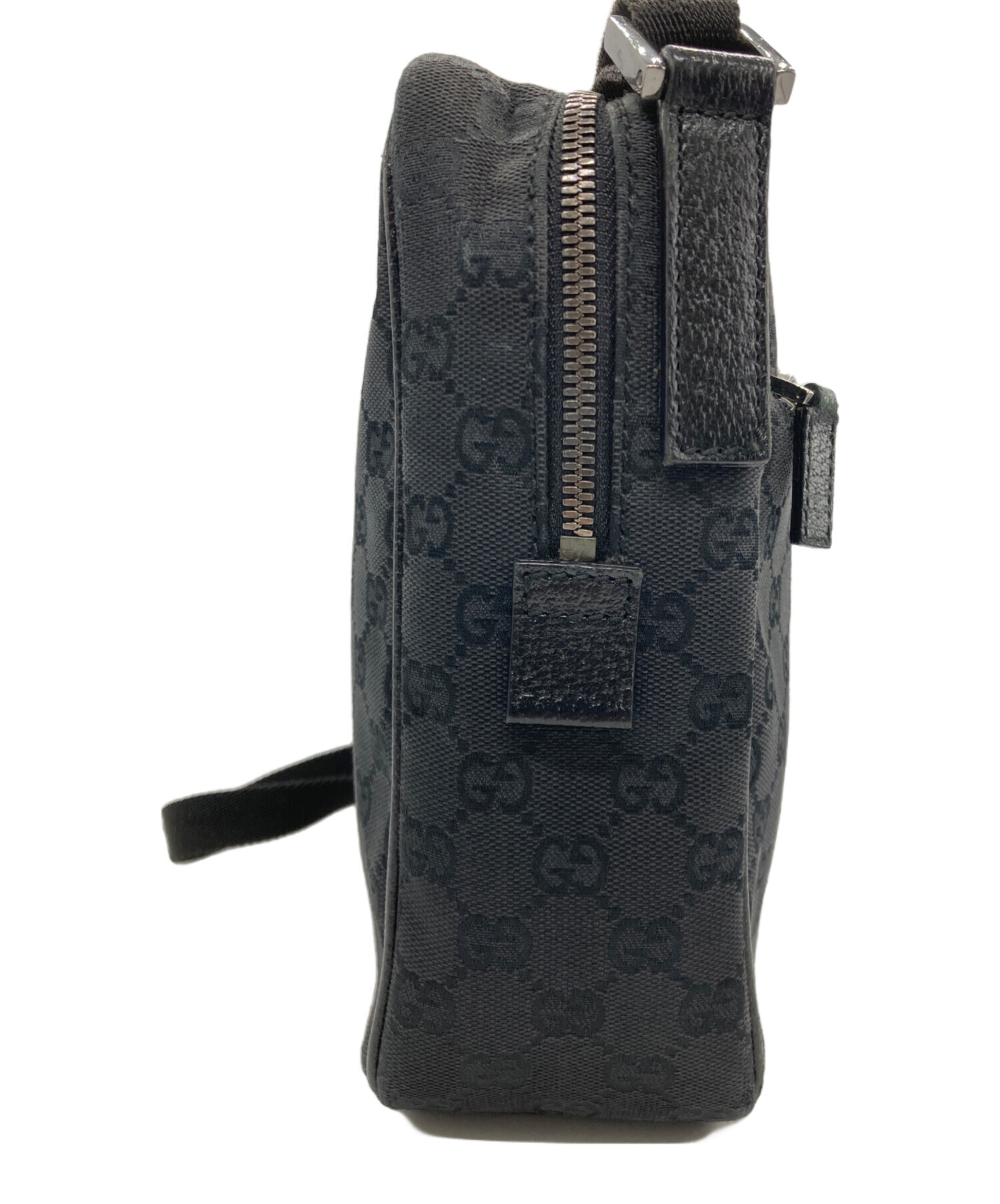 中古・古着通販】GUCCI (グッチ) ショルダーバッグ ブラック｜ブランド