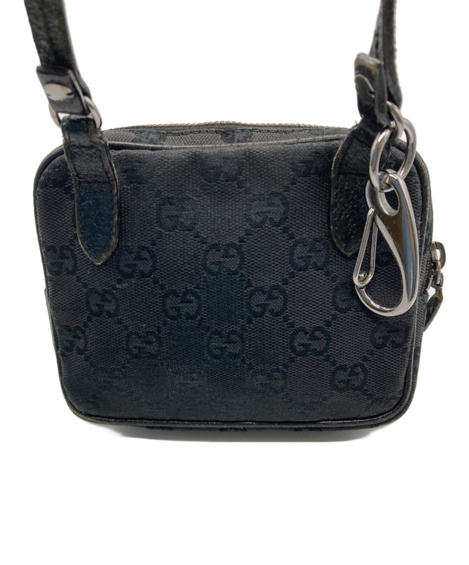 GUCCI ショルダーバッグ ブラック ※未使用ですが劣化あり グッチ GUCCI 