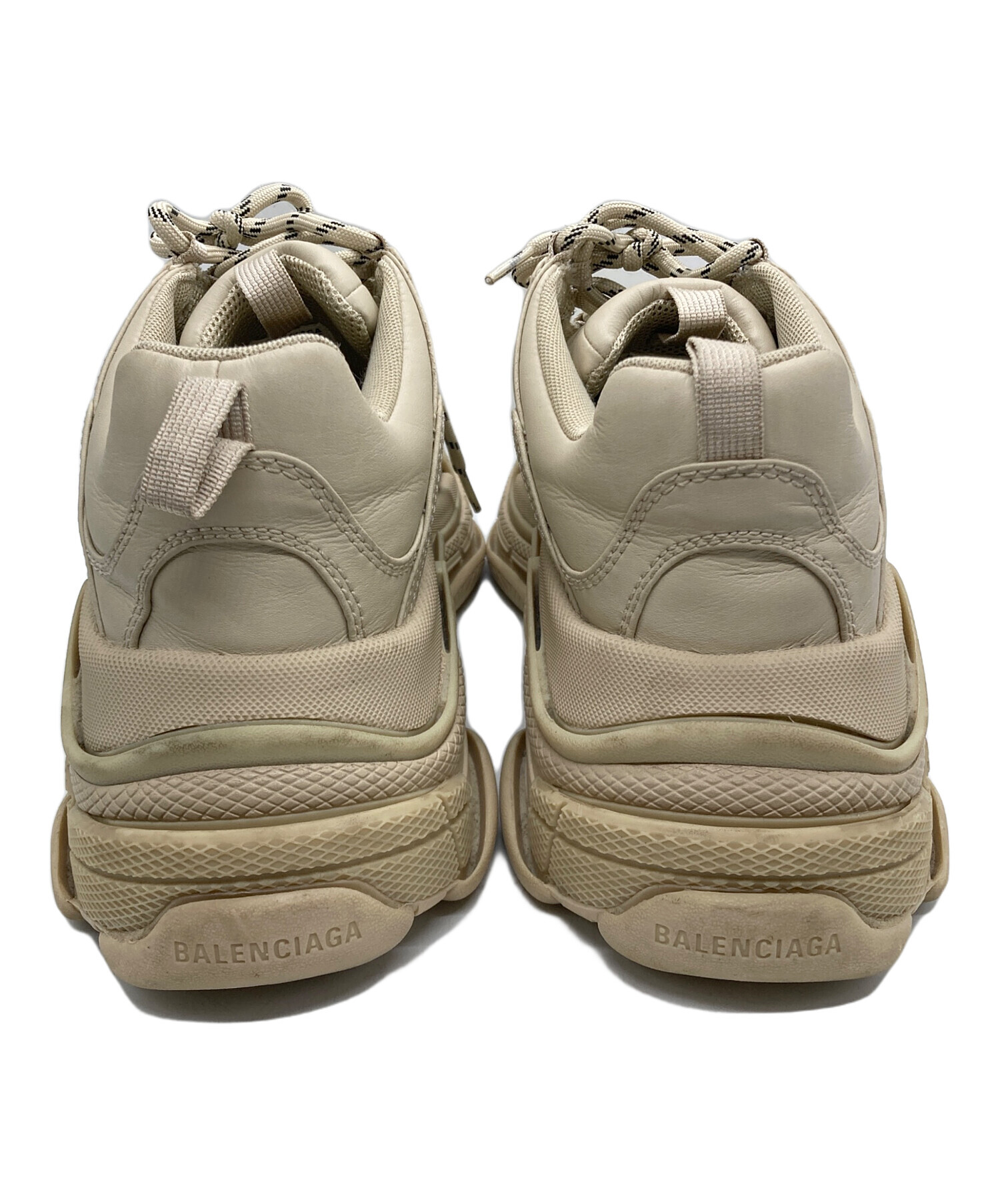 中古・古着通販】BALENCIAGA (バレンシアガ) TRIPLE S ベージュ サイズ