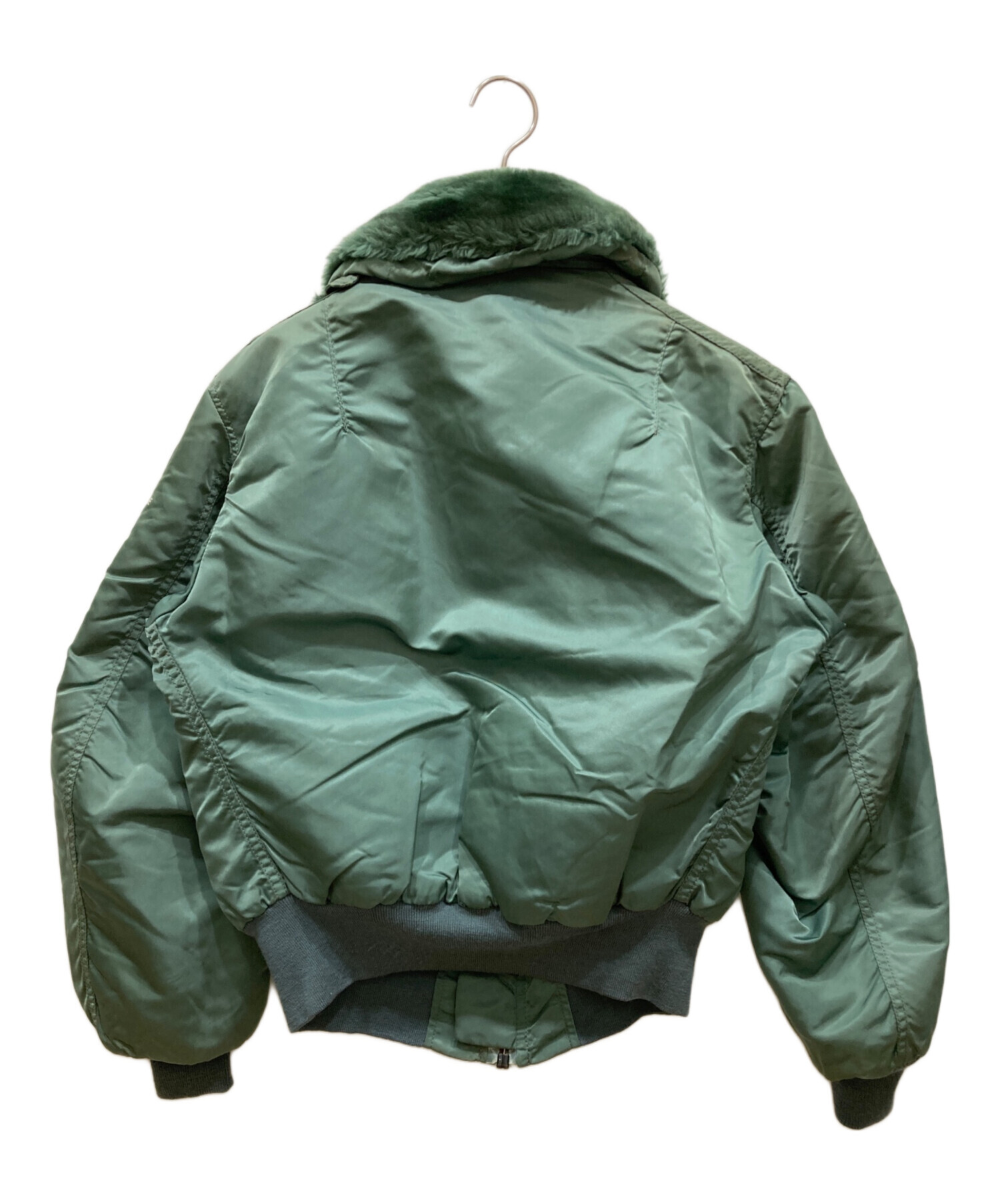 中古・古着通販】ALPHA (アルファ) B-15Dフライトジャケット オリーブ