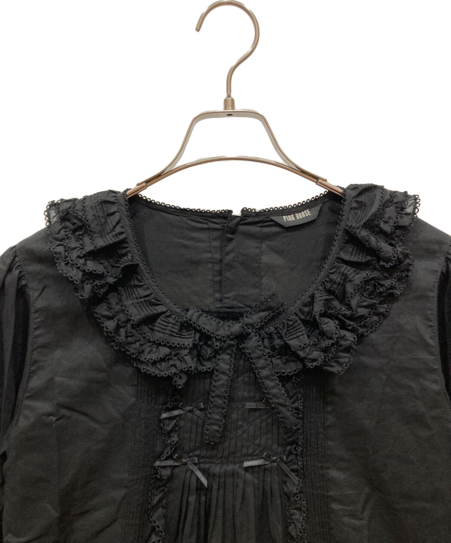 中古・古着通販】PINK HOUSE (ピンクハウス) ピコフリル ローンフリル