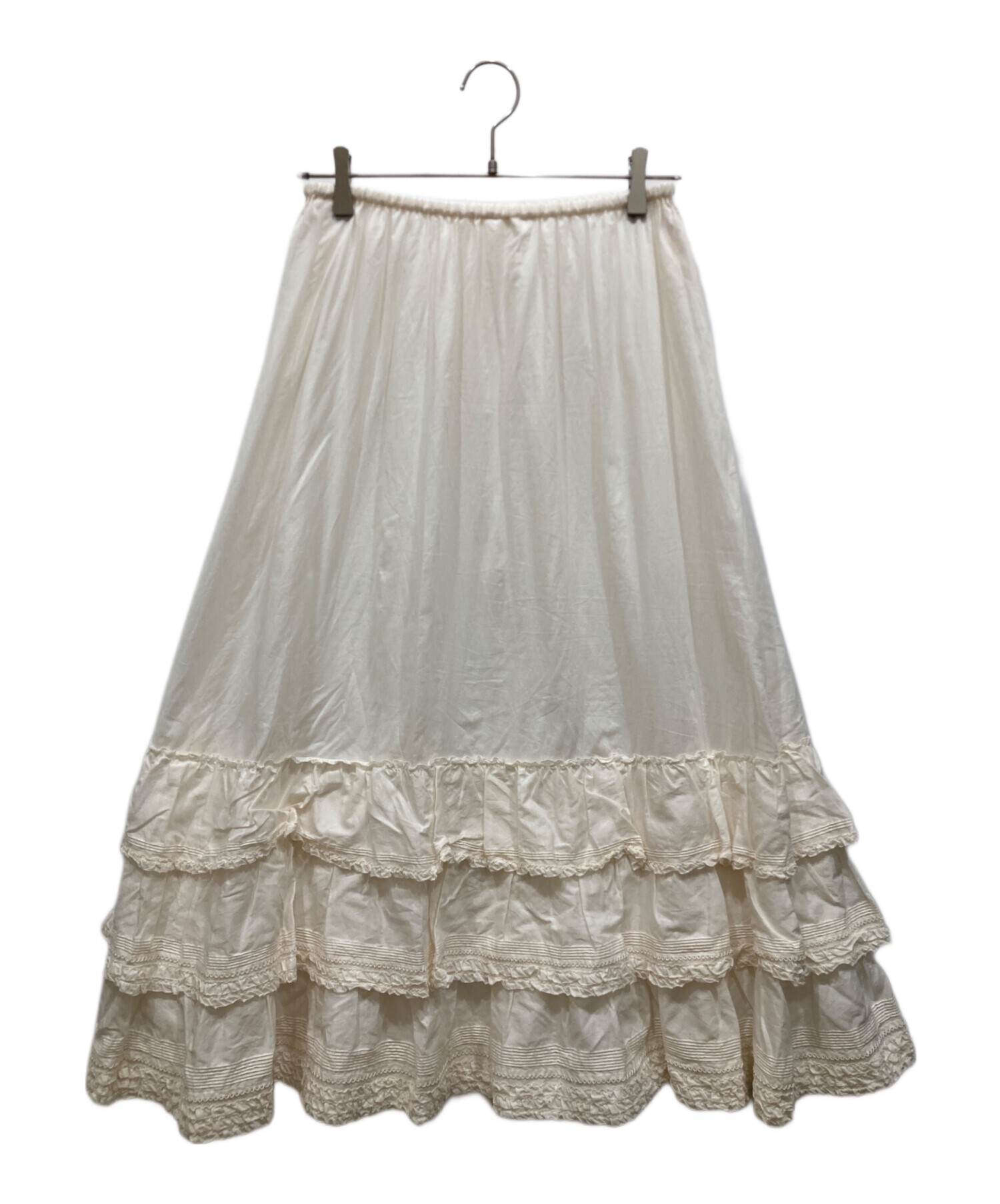 中古・古着通販】PINK HOUSE (ピンクハウス) 3段フリル付きロング