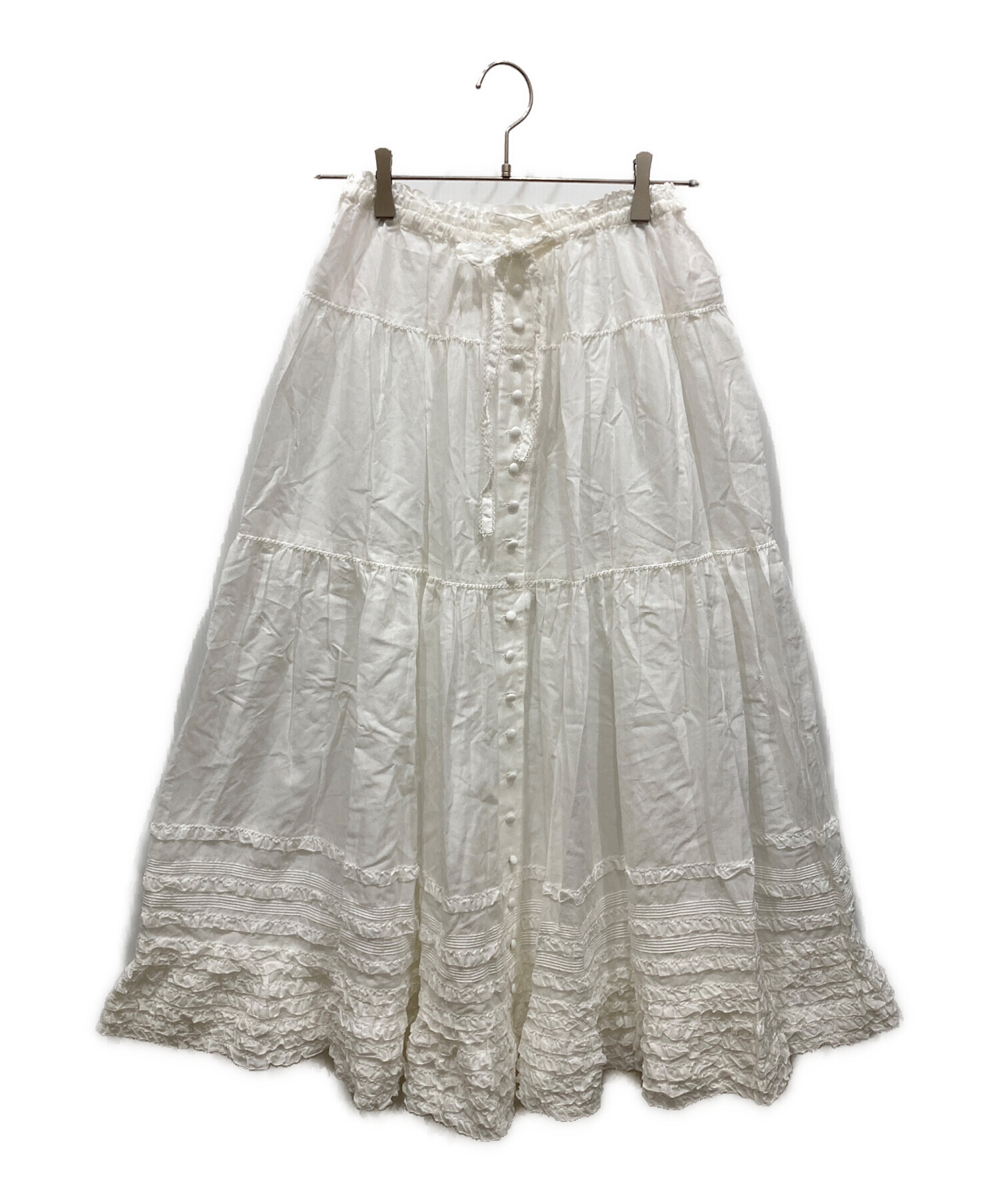 中古・古着通販】PINK HOUSE (ピンクハウス) リボンいっぱいフリル 