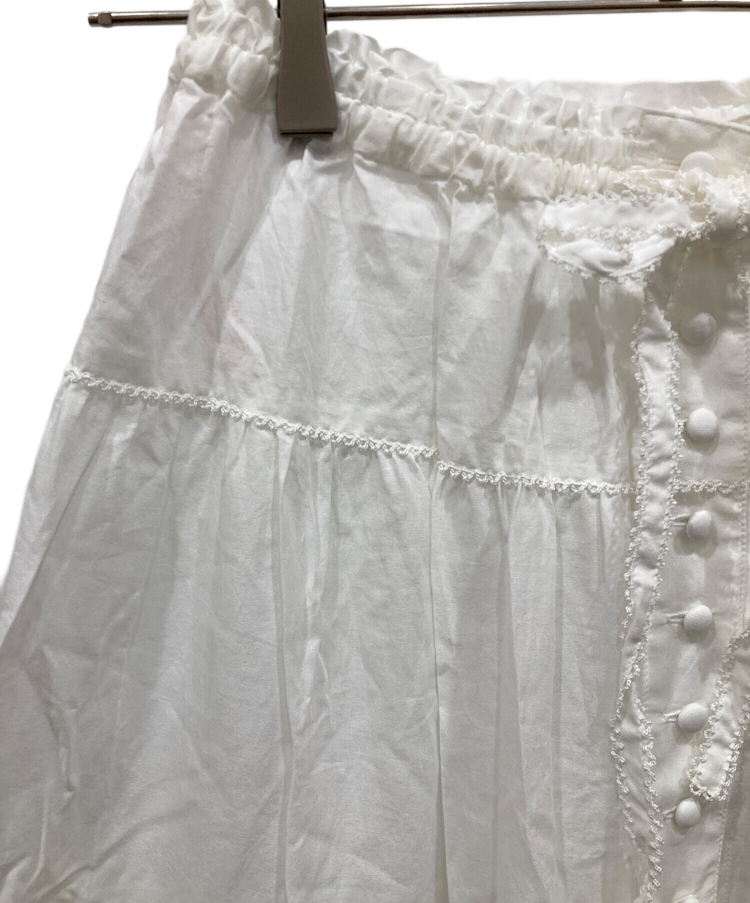 中古・古着通販】PINK HOUSE (ピンクハウス) リボンいっぱいフリル 