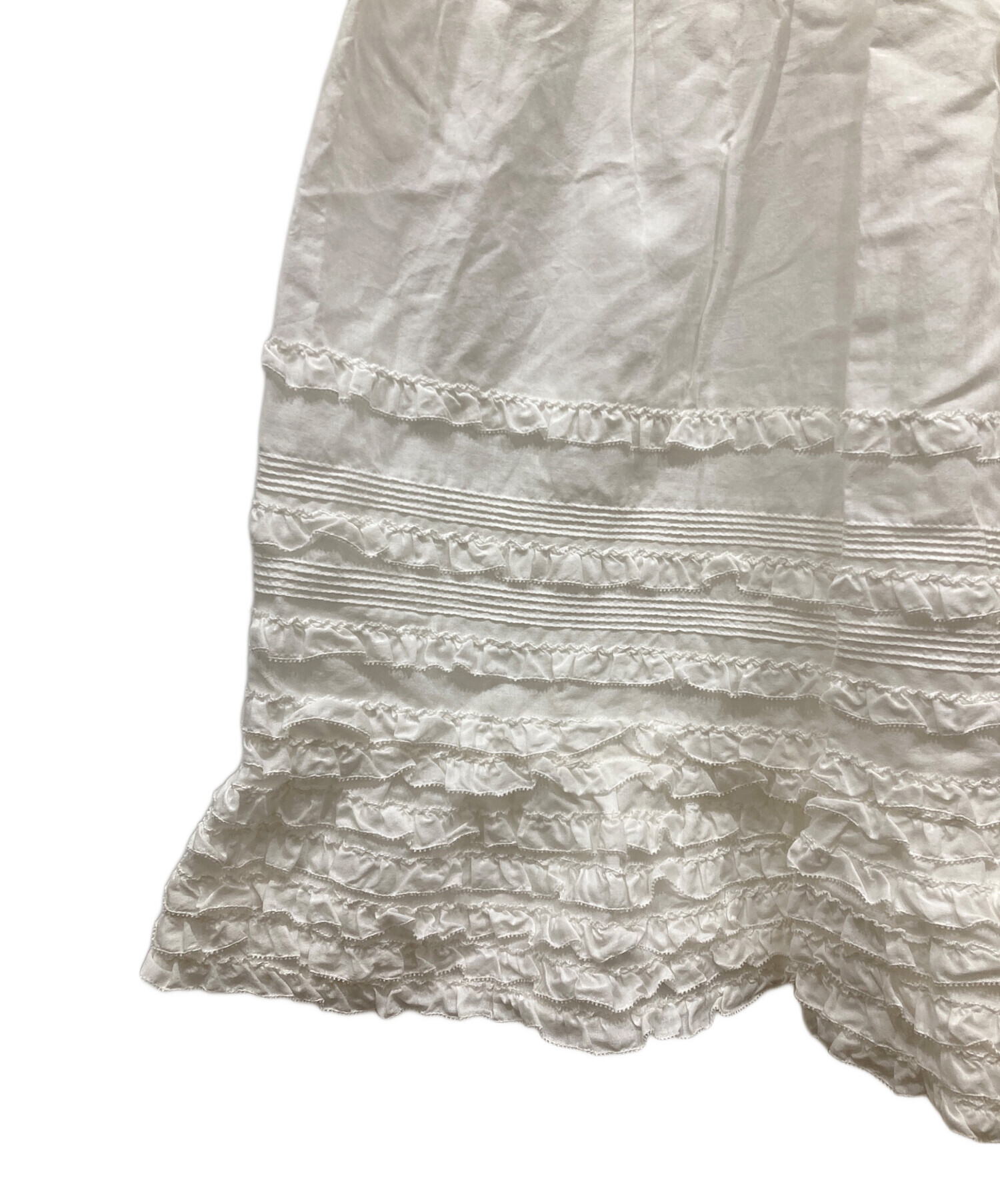 中古・古着通販】PINK HOUSE (ピンクハウス) リボンいっぱいフリル 
