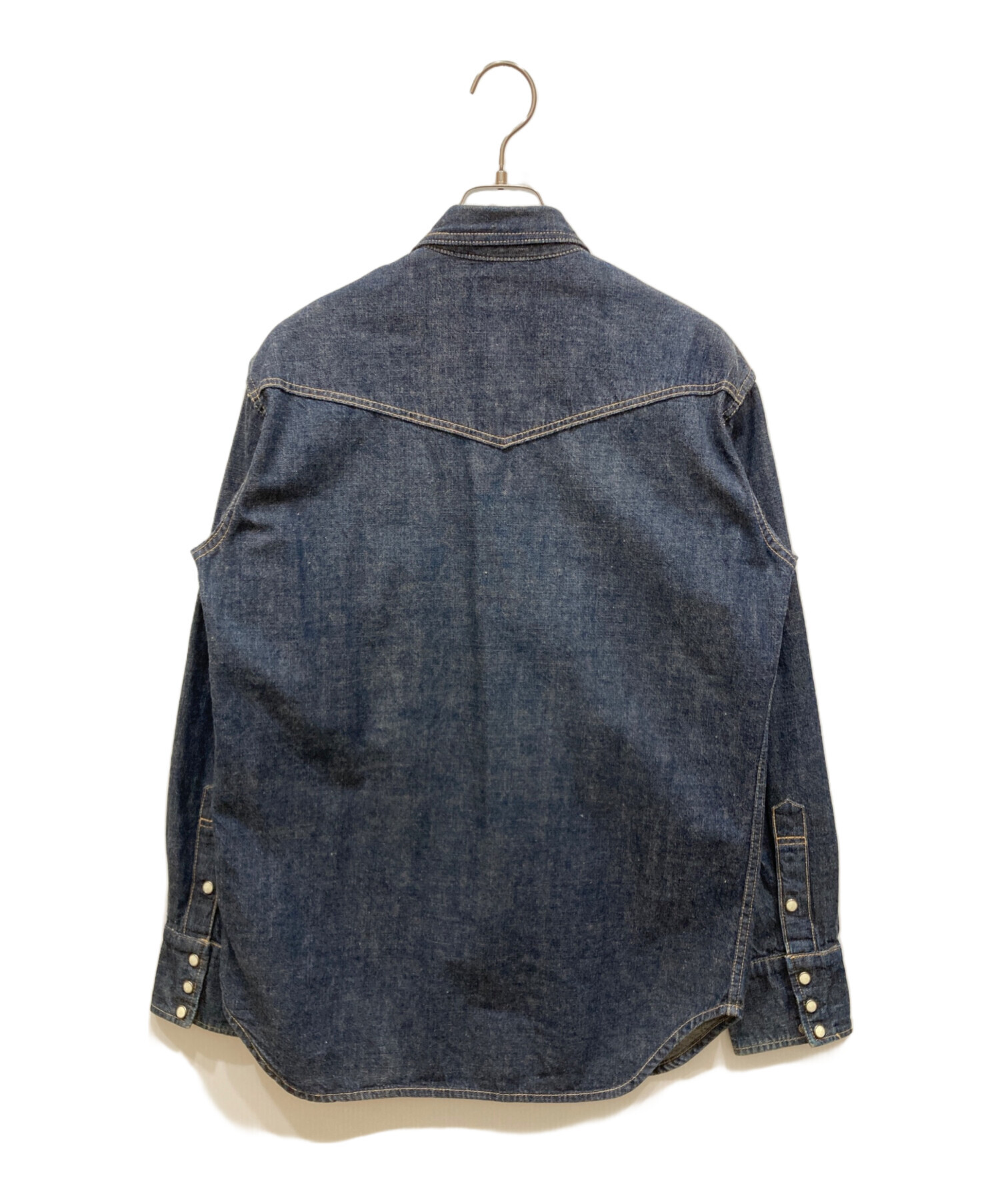 中古・古着通販】WAREHOUSE (ウエアハウス) デニムウエスタンシャツ