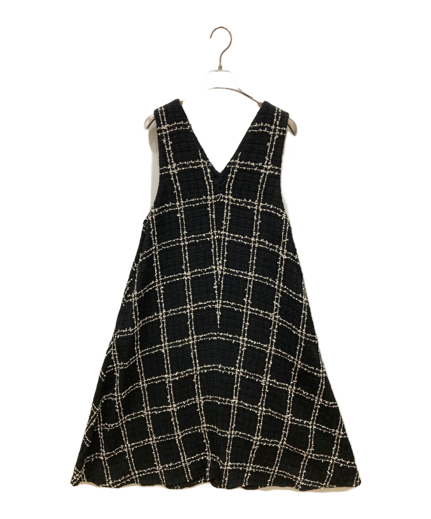 中古・古着通販】BEARDSLEY (ビアズリー) チェックツイードフレアー