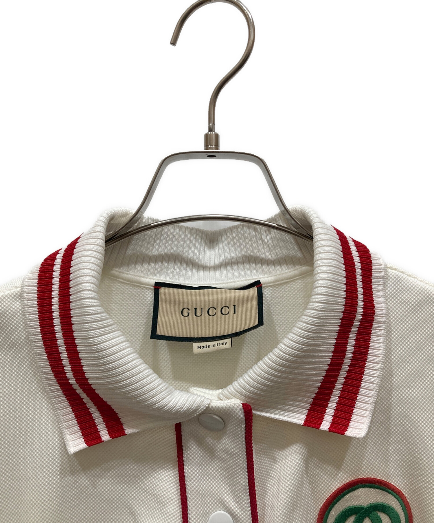 GUCCI グッチ ブラウス M 白 【古着】【中古】【送料無料】 GUCCI（グッチ）ブラウス 白 サイズ:40(M位) レディース/2200660020044