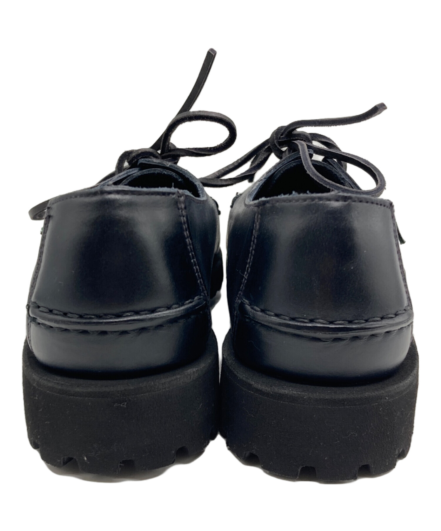 Paraboot ARPENTEUR 別注 デッキシューズ 6 ブラック 中古・古着通販】PARABOOT (パラブーツ) ARPENTEUR (アルペントール