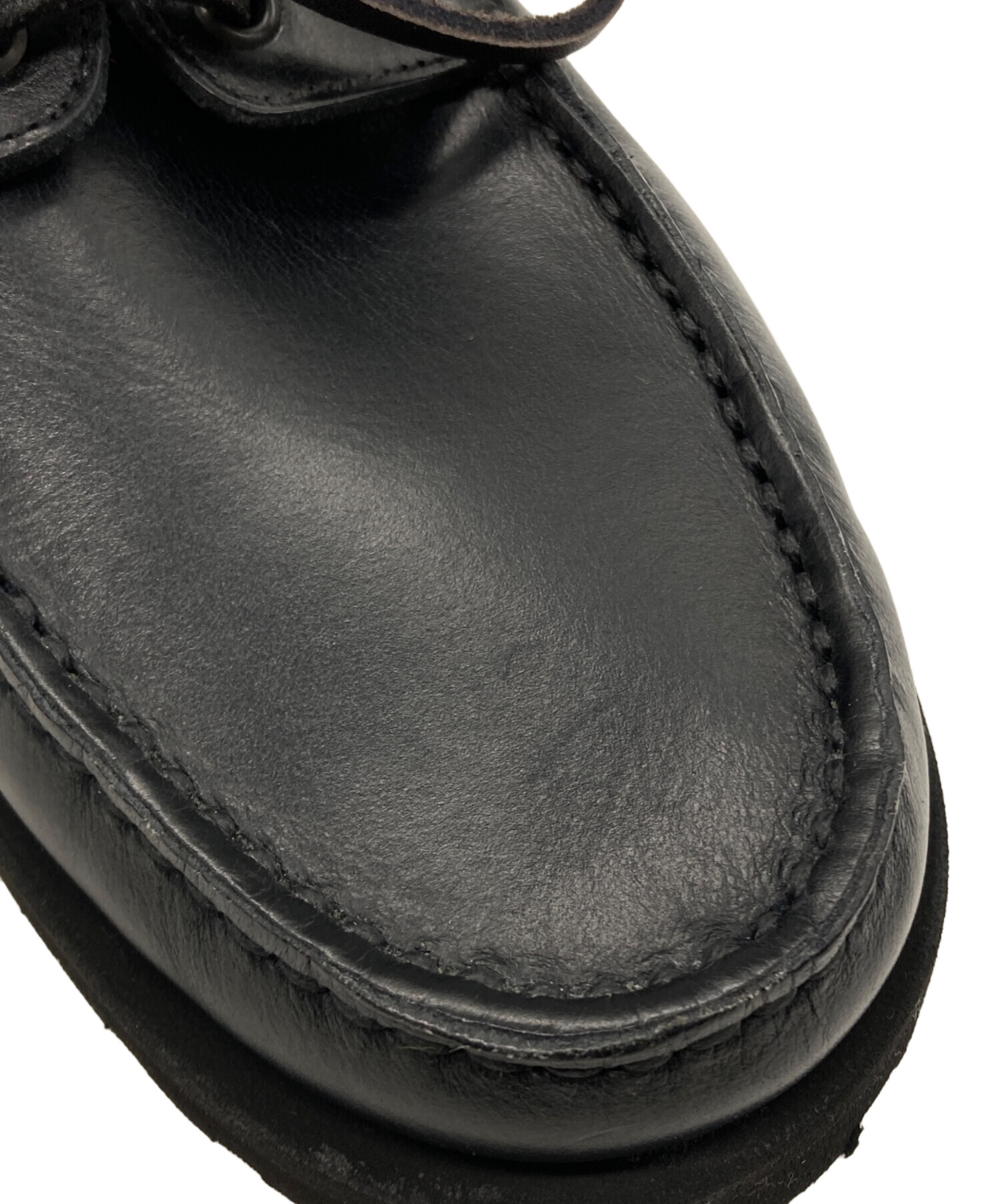 Paraboot ARPENTEUR 別注 デッキシューズ 6 ブラック 中古・古着通販】PARABOOT (パラブーツ) ARPENTEUR (アルペントール