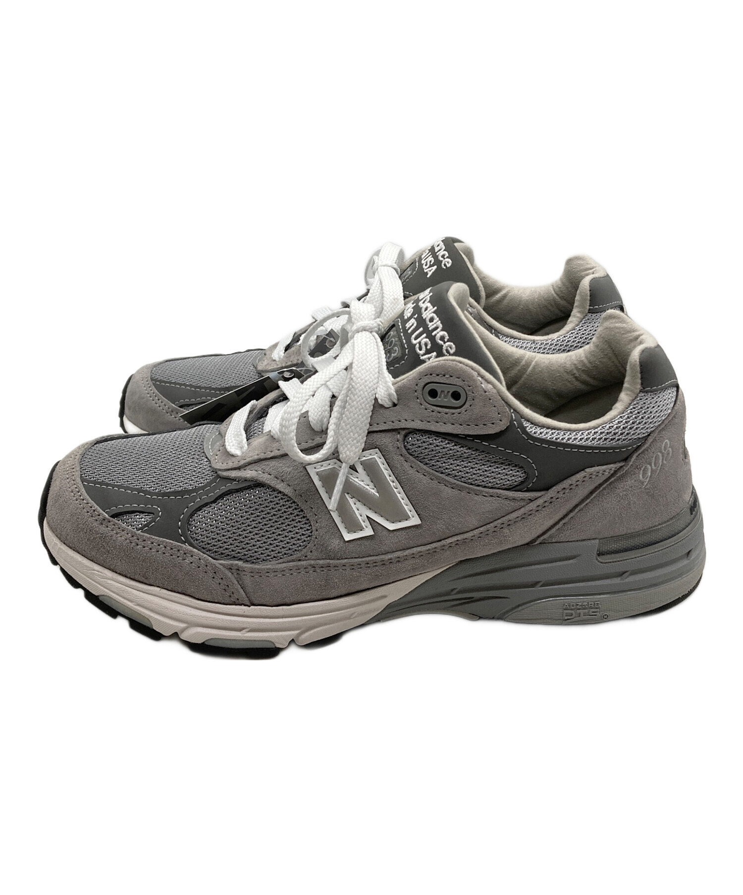 【中古・着用3回】New Balance MR993GL グレー ２７cm 中古・古着通販】NEW BALANCE (ニューバランス) MR993GL グレー サイズ
