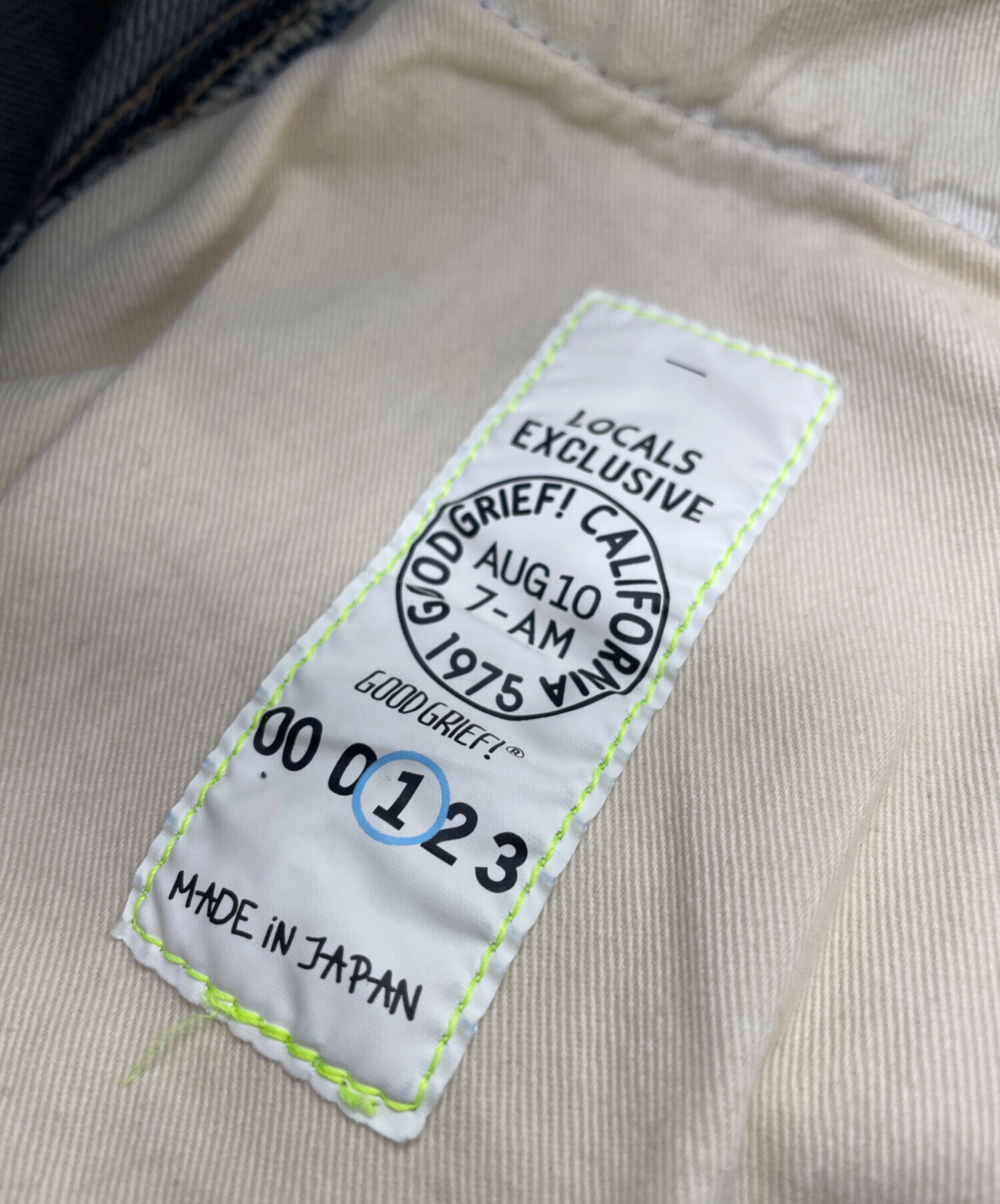 中古・古着通販】GOOD GRIEF! (グッドグリーフ) 2way Baggy Denim