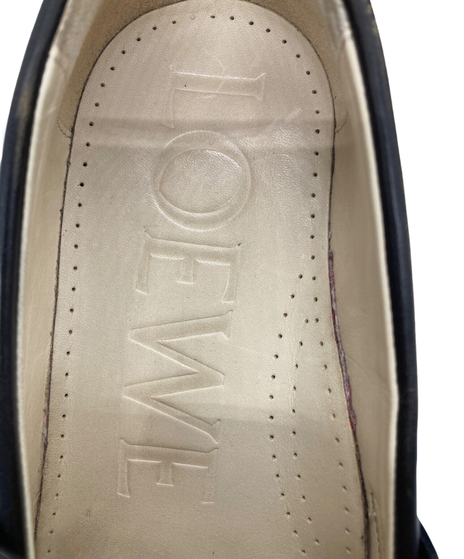 中古・古着通販】LOEWE (ロエベ) ブレーズローファー ブラウン サイズ