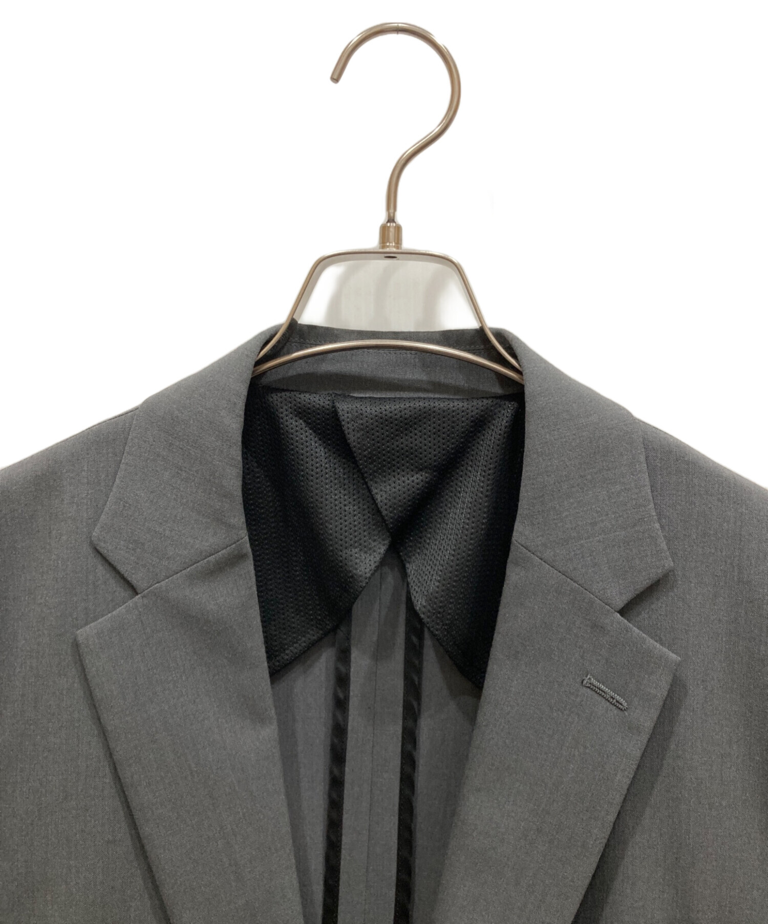 〈新品〉DESCENTE デサント【L】テーラードジャケット グレー レディース テーラードジャケット -デサントストア-DESCENTE STORE-