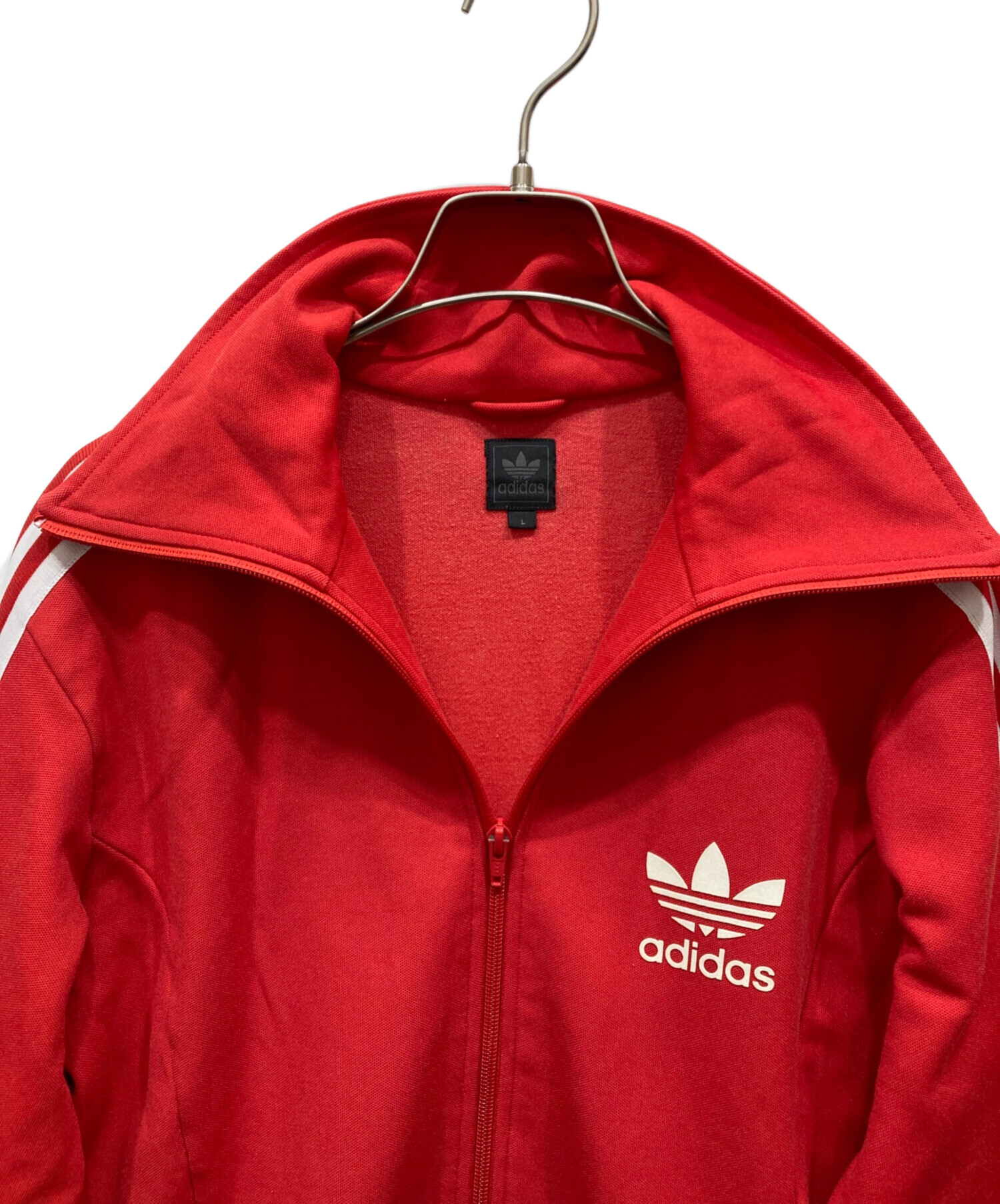 ［値下げ・訳アリ品］adidas トラックジャケット(古着) Mサイズ相当 訳アリ】adidas アディダス ジャージ トラックジャケット ブルー 青