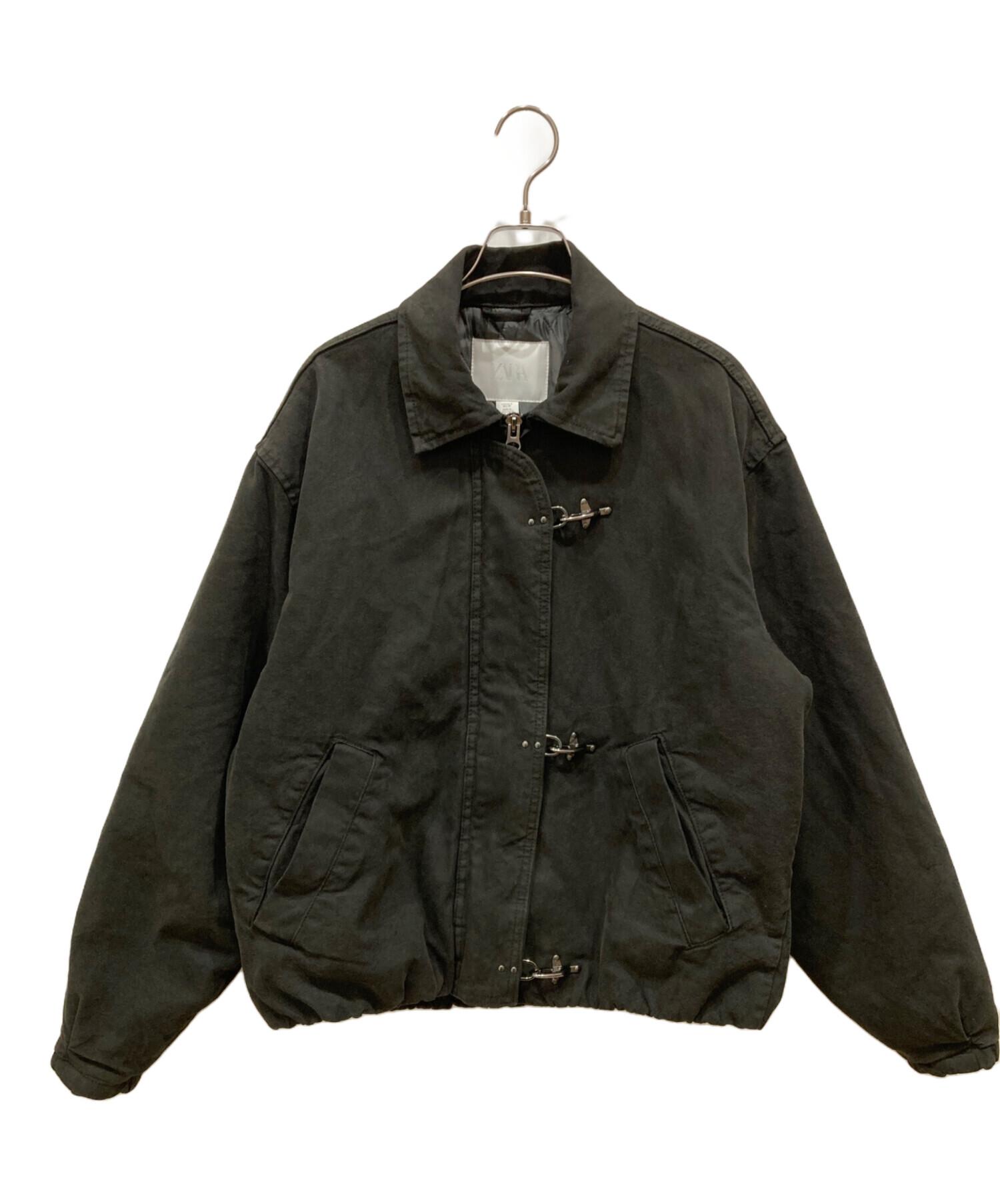 中古・古着通販】ZARA (ザラ) クロップドフィットトグルボタン