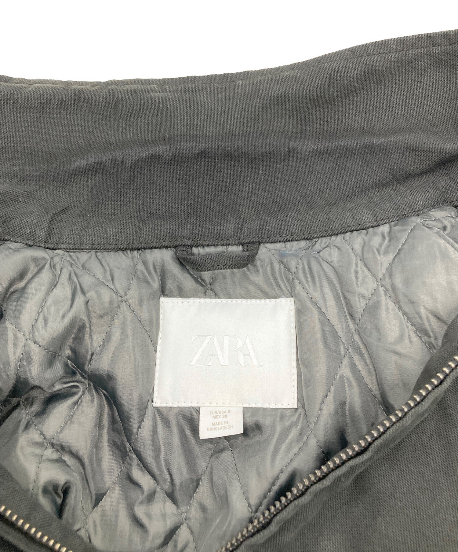 中古・古着通販】ZARA (ザラ) クロップドフィットトグルボタン