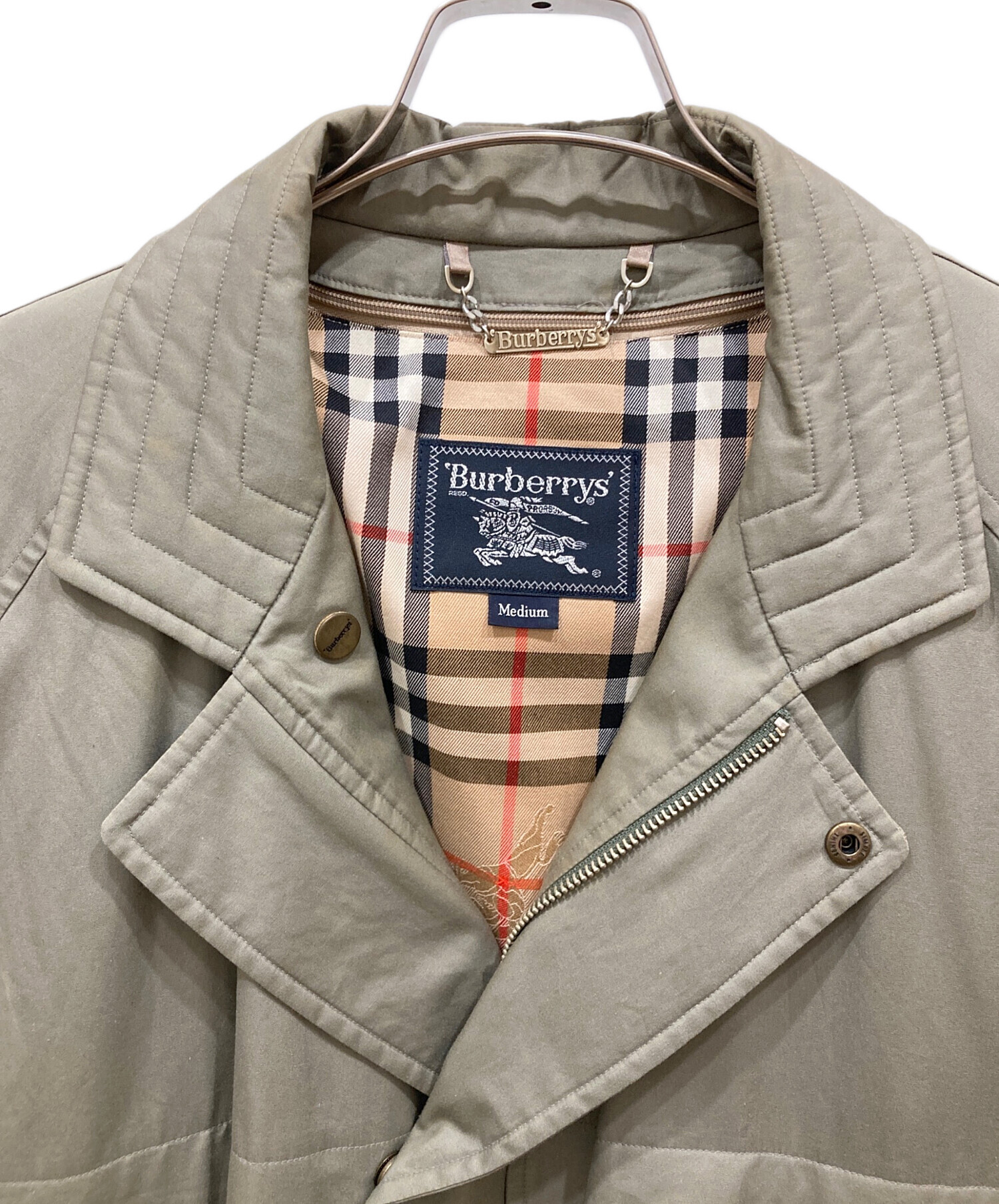 中古・古着通販】Burberry's (バーバリー) ライナー付きコート カーキ