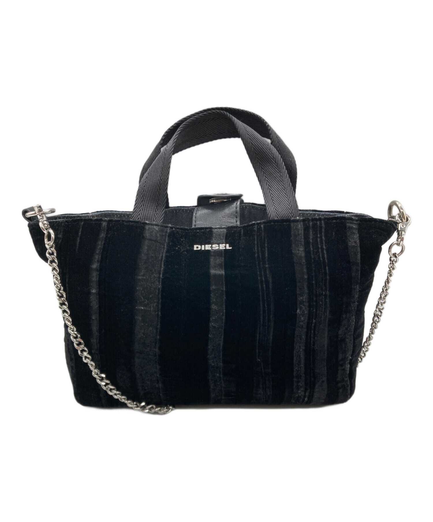 中古・古着通販】DIESEL (ディーゼル) チェーンショルダーバッグ