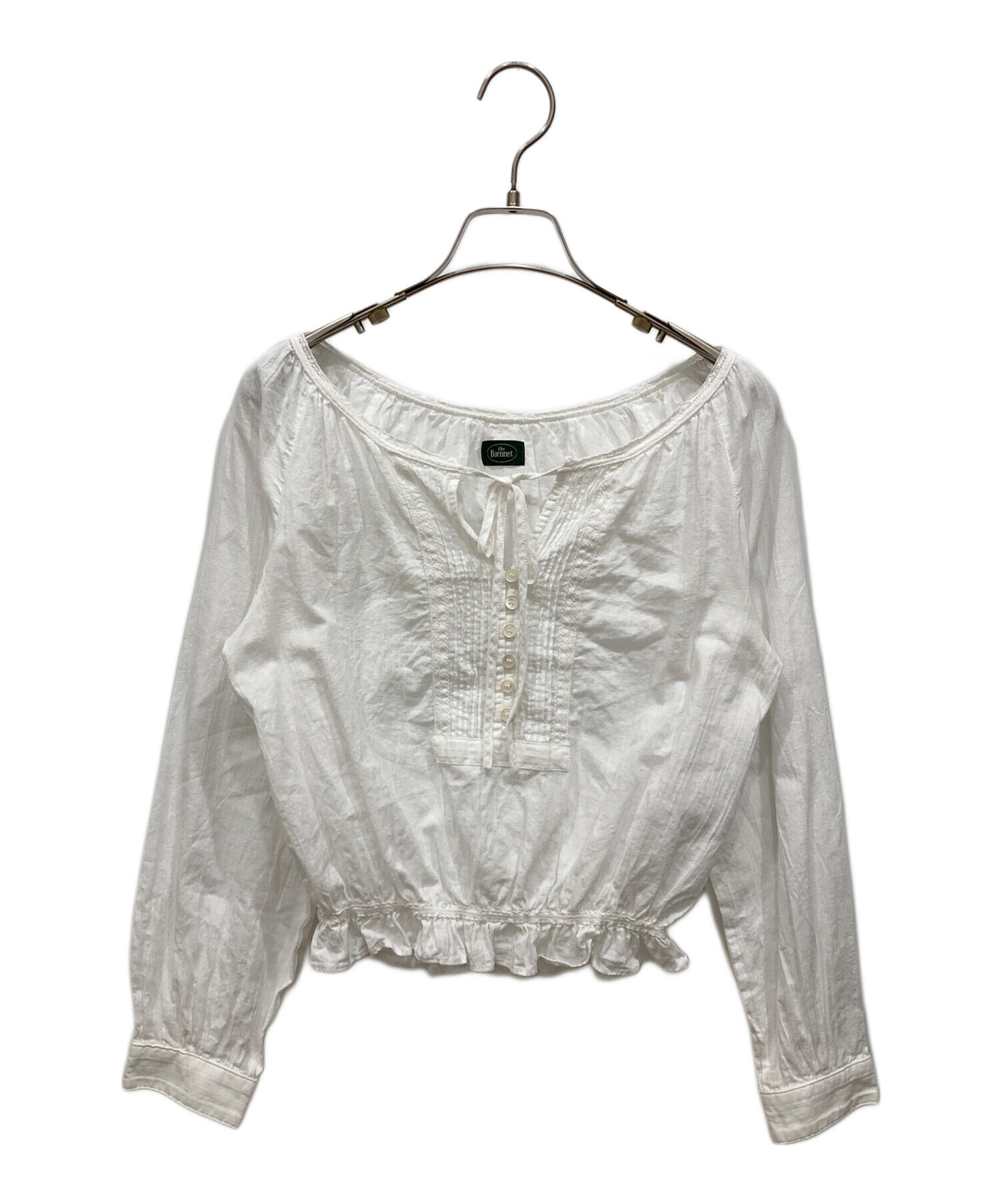 中古・古着通販】The Barnnet (ザ バーネット) Pleatib Blouse 