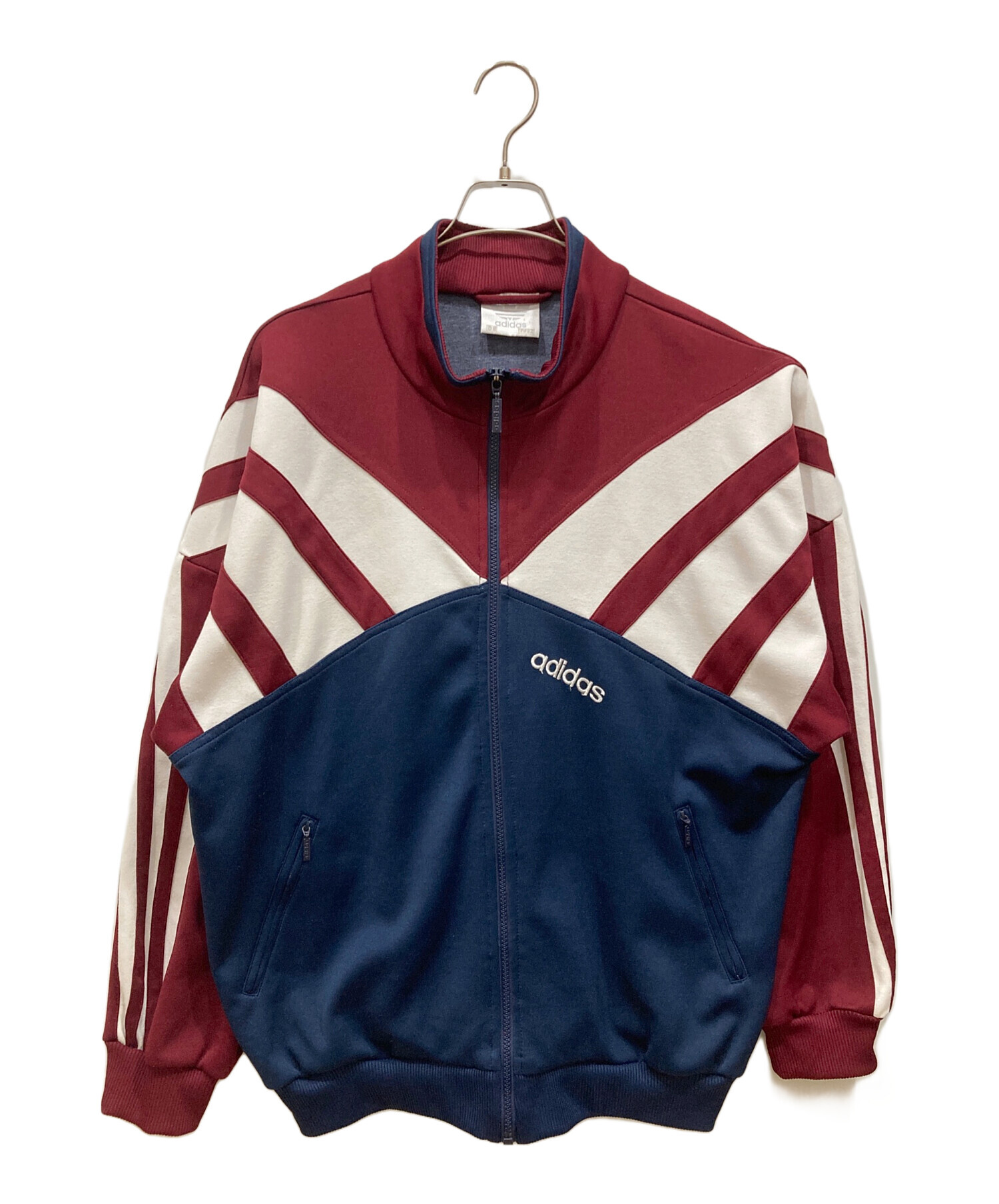 中古・古着通販】adidas (アディダス) トラックジャケット ワイン