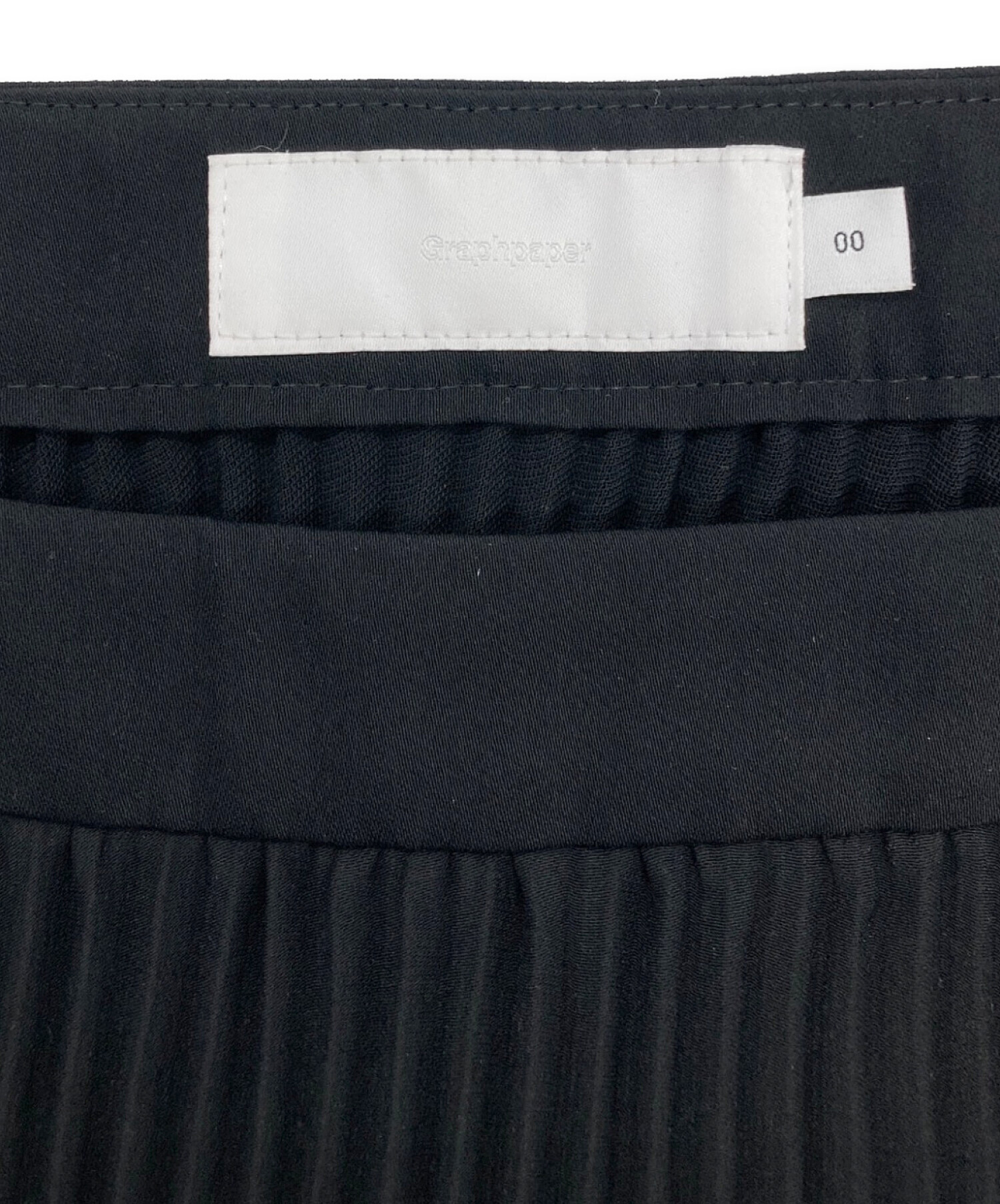 中古・古着通販】Graphpaper (グラフペーパー) Satin Pleats Skirt