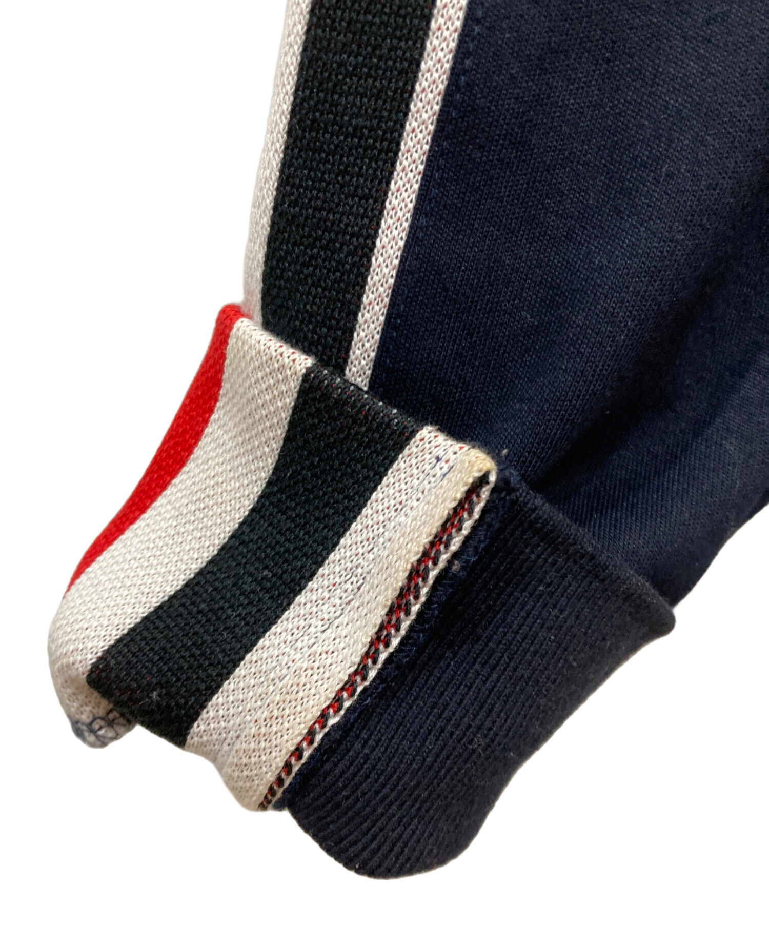 中古・古着通販】Thom Browne (トムブラウン) Interlocking RWB Stripe
