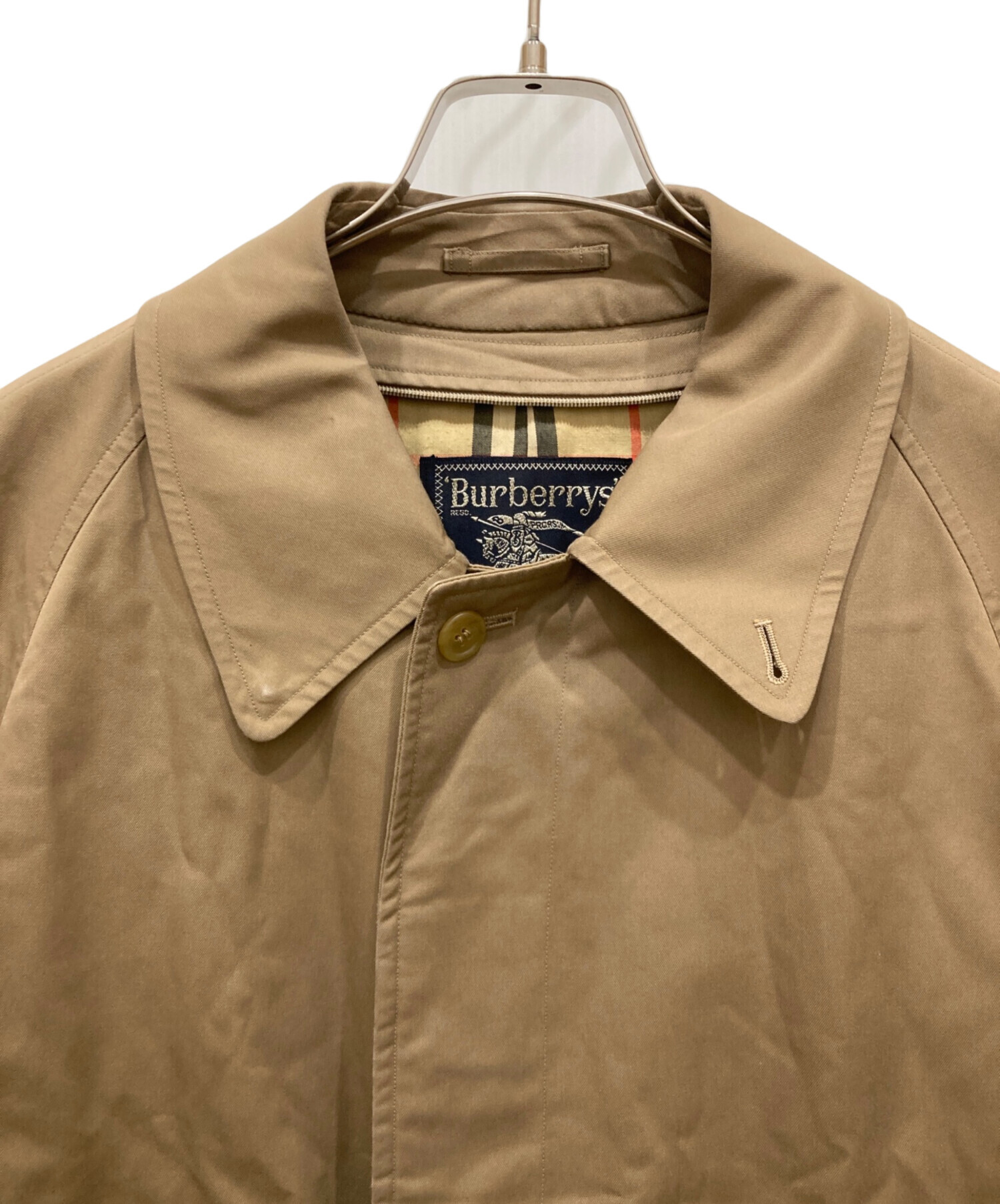 公式アカウント Burberrys バーバリーズ ベージュ 中古・古着通販】Burberry's (バーバリーズ) ステンカラーコート