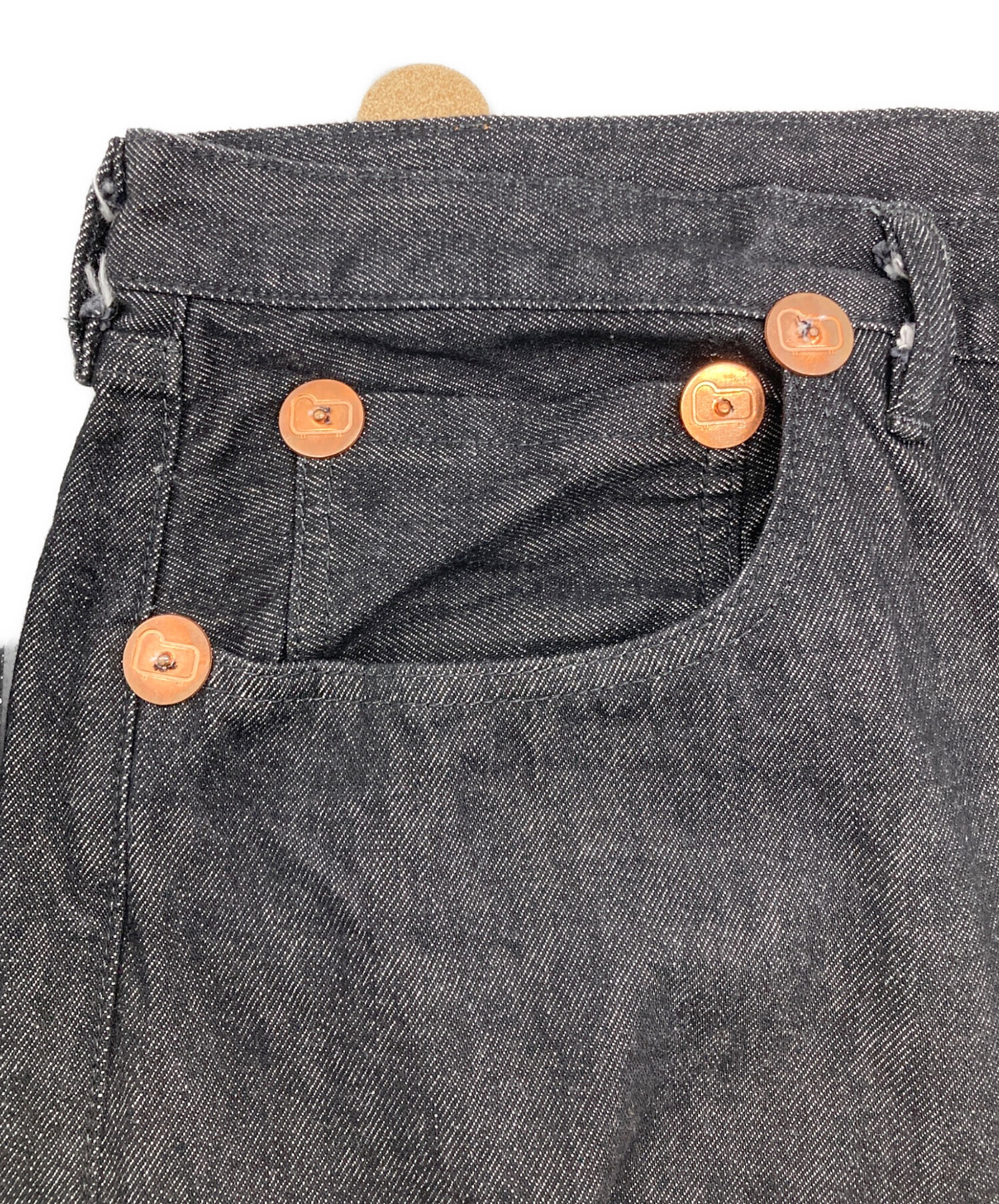 woolrich/ウールリッチ セルビッヂ デニム 5ポケット パンツXS 中古・古着通販】WOOLRICH (ウールリッチ) セルビッヂデニム 5ポケット