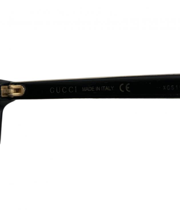 中古・古着通販】GUCCI (グッチ) サングラス ブラック サイズ:57□15