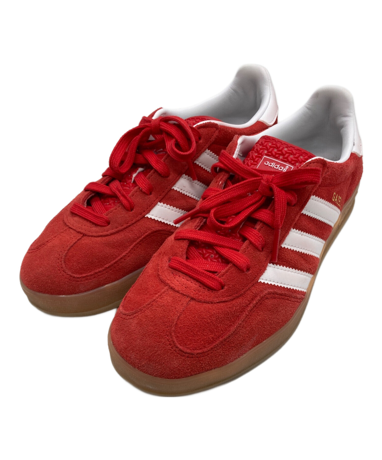 中古・古着通販】adidas (アディダス) Gazelle Indoor レッド サイズ 