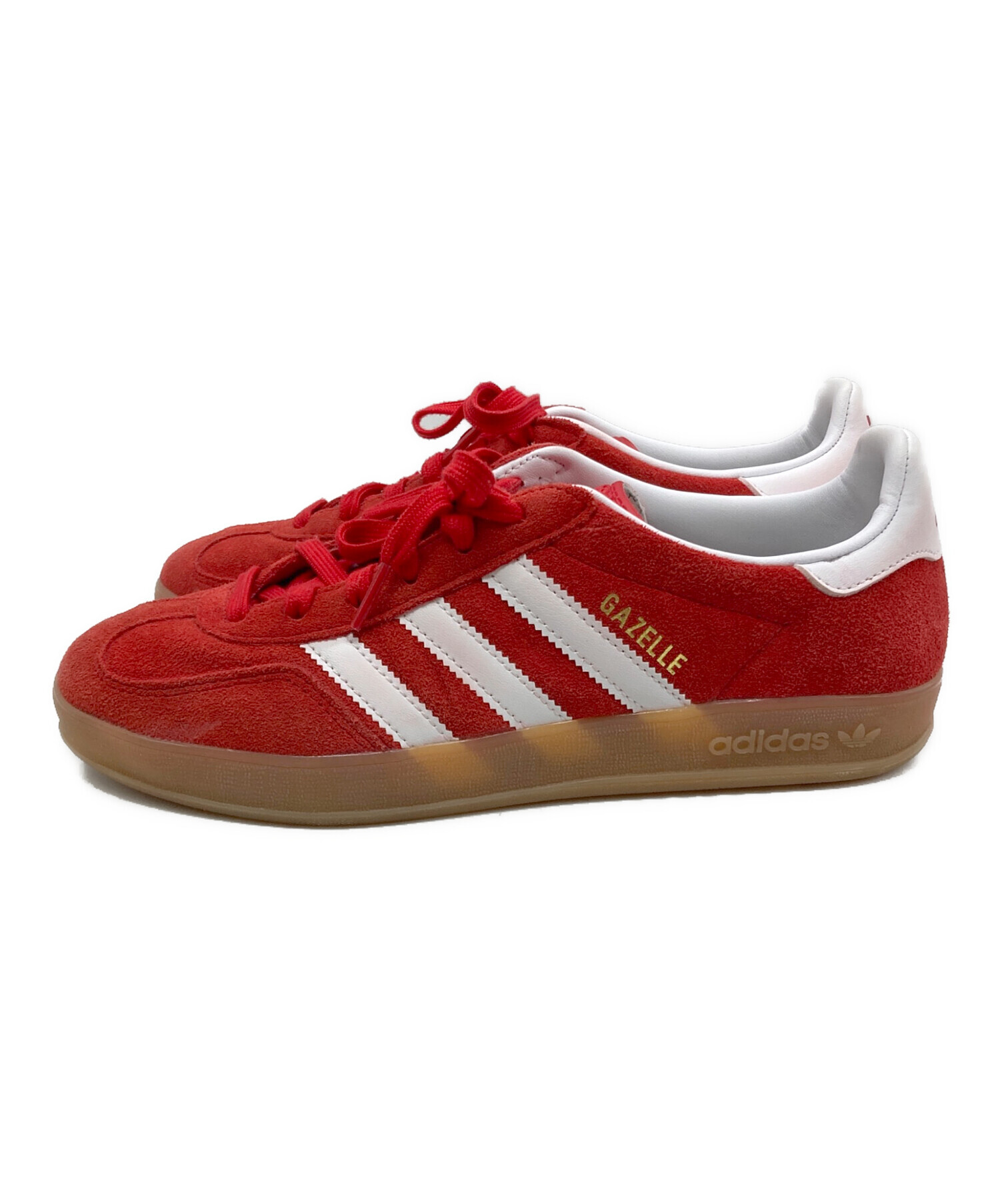 中古・古着通販】adidas (アディダス) Gazelle Indoor レッド サイズ 