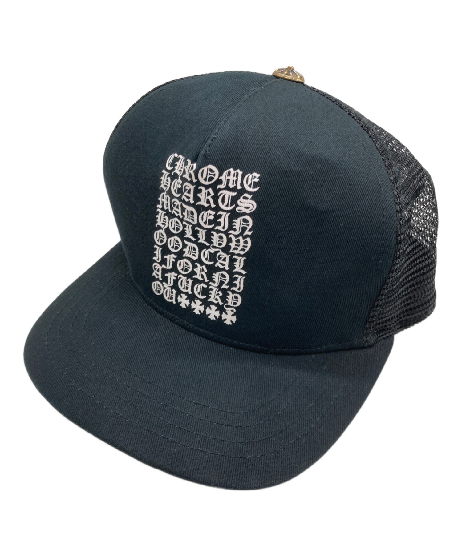 CHROME HEARTS クロムハーツ TRUCKER CAP デニムトラッカー ホース