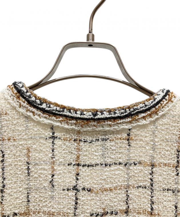 中古・古着通販】CHANEL (シャネル) ココマーク ツイード セットアップ