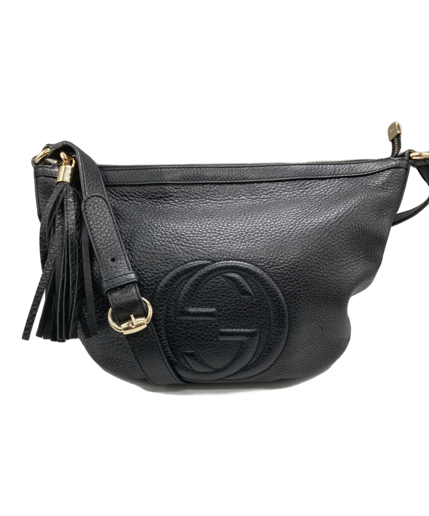 GUCCI グッチ/ソーホーインターロッキングGタッセル2wayショルダー/408825/002***/Aランク/89【中古】 GUCCI - GUCCI グッチ/ソーホーインターロッキングGタッセル2way