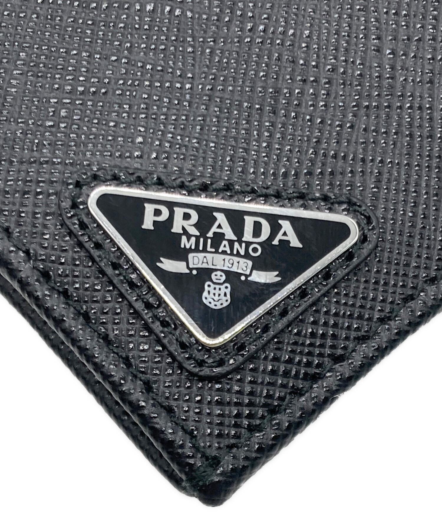 中古・古着通販】PRADA (プラダ) サフィアーノトライアングル財布