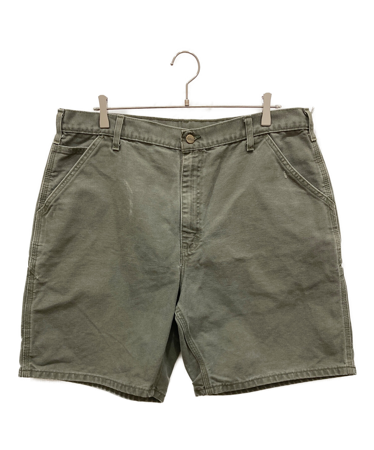 値下げ中　カーハート　ユーティリティ　ショーツ　ダック　カーキ　カーゴ　00s 中古・古着通販】CarHartt (カーハート) 00'sダックペインターショーツ
