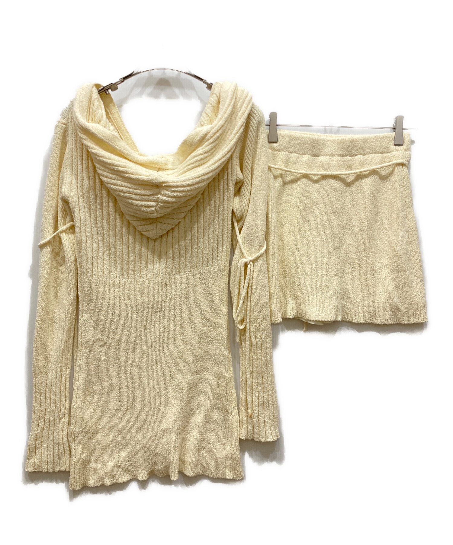 中古・古着通販】ANDMARY (アンドマリー) Dorothy knit set & skirt