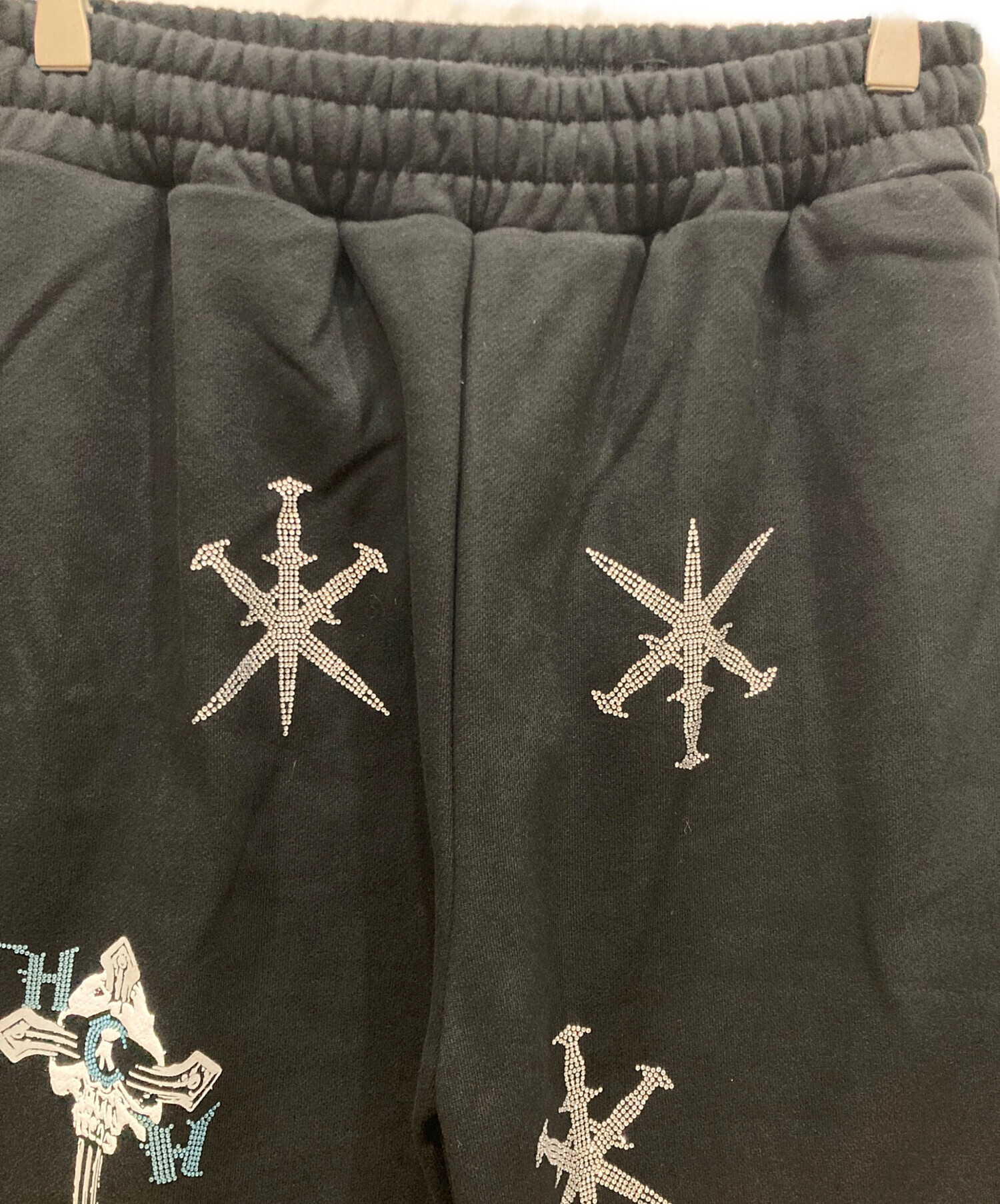 中古・古着通販】unknown (アンノーン) ラインストーンスウェット