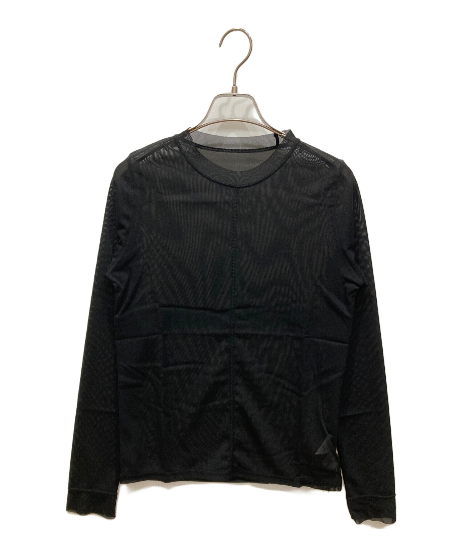 中古・古着通販】machatt (マチャット) シアーロンT ブラック サイズ