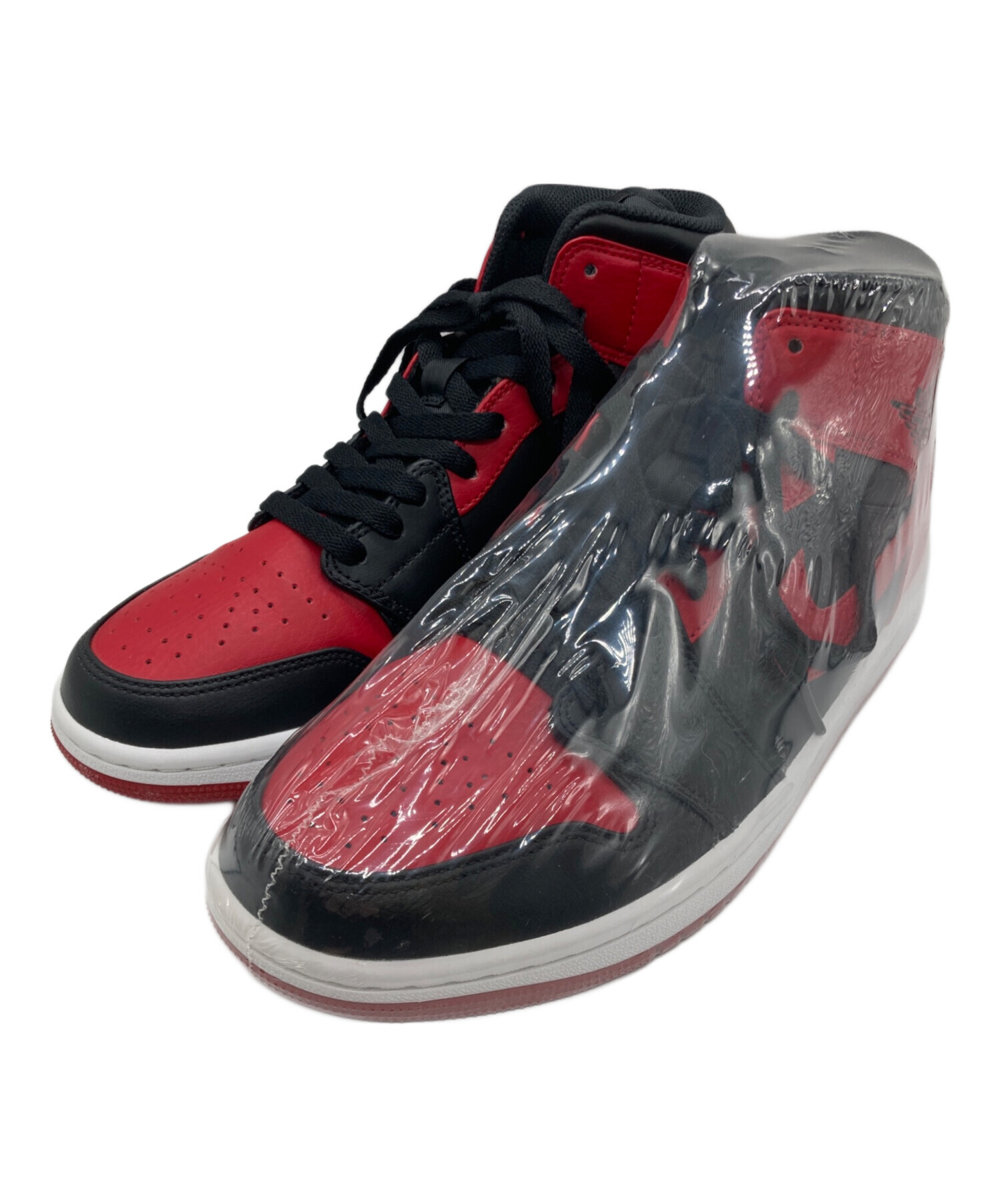 中古・古着通販】NIKE (ナイキ) スニーカー レッド×ブラック サイズ 