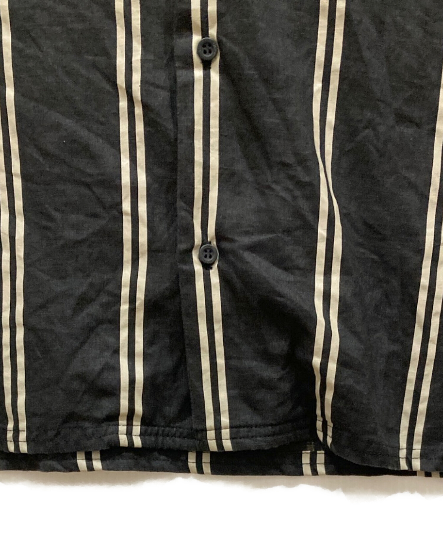 中古・古着通販】stussy (ステューシー) リネンオープンカラーシャツ