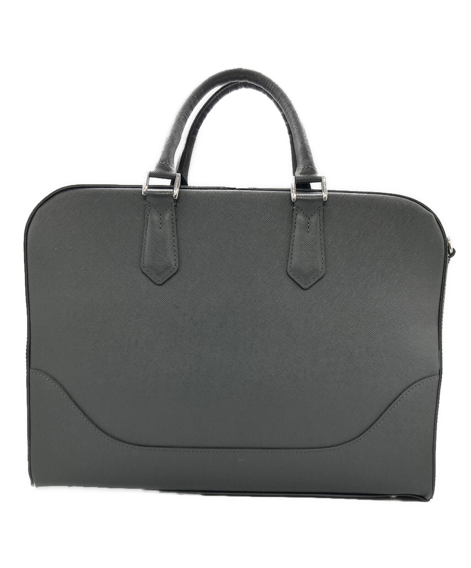 ペッレモルビダ　ダークグレー　ビジネスバッグ 中古・古着通販】PELLE MORBIDA (ペッレモルビダ) 2WAYビジネスバッグ