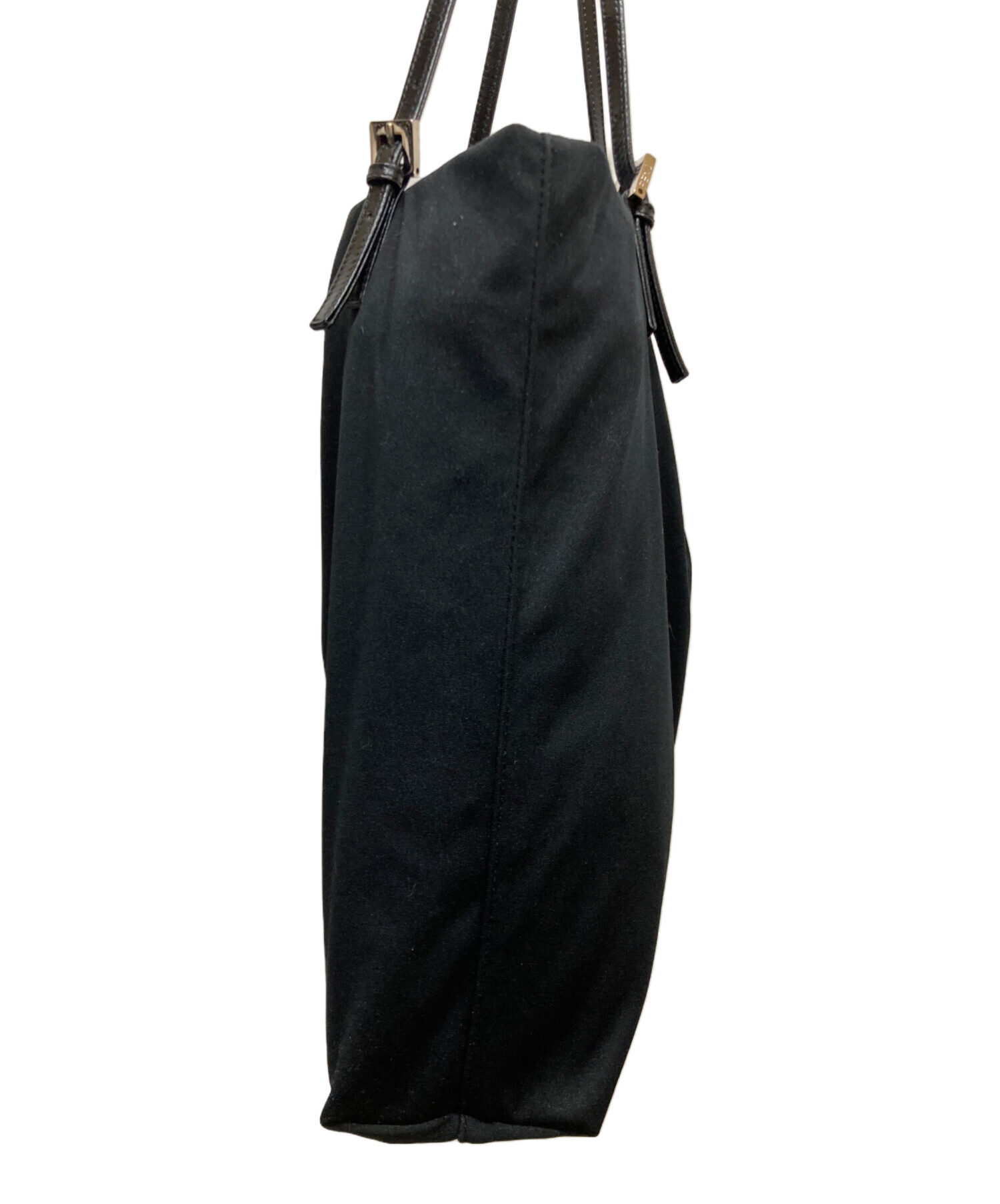 中古・古着通販】FENDI (フェンディ) FFロゴプレート トートバッグ