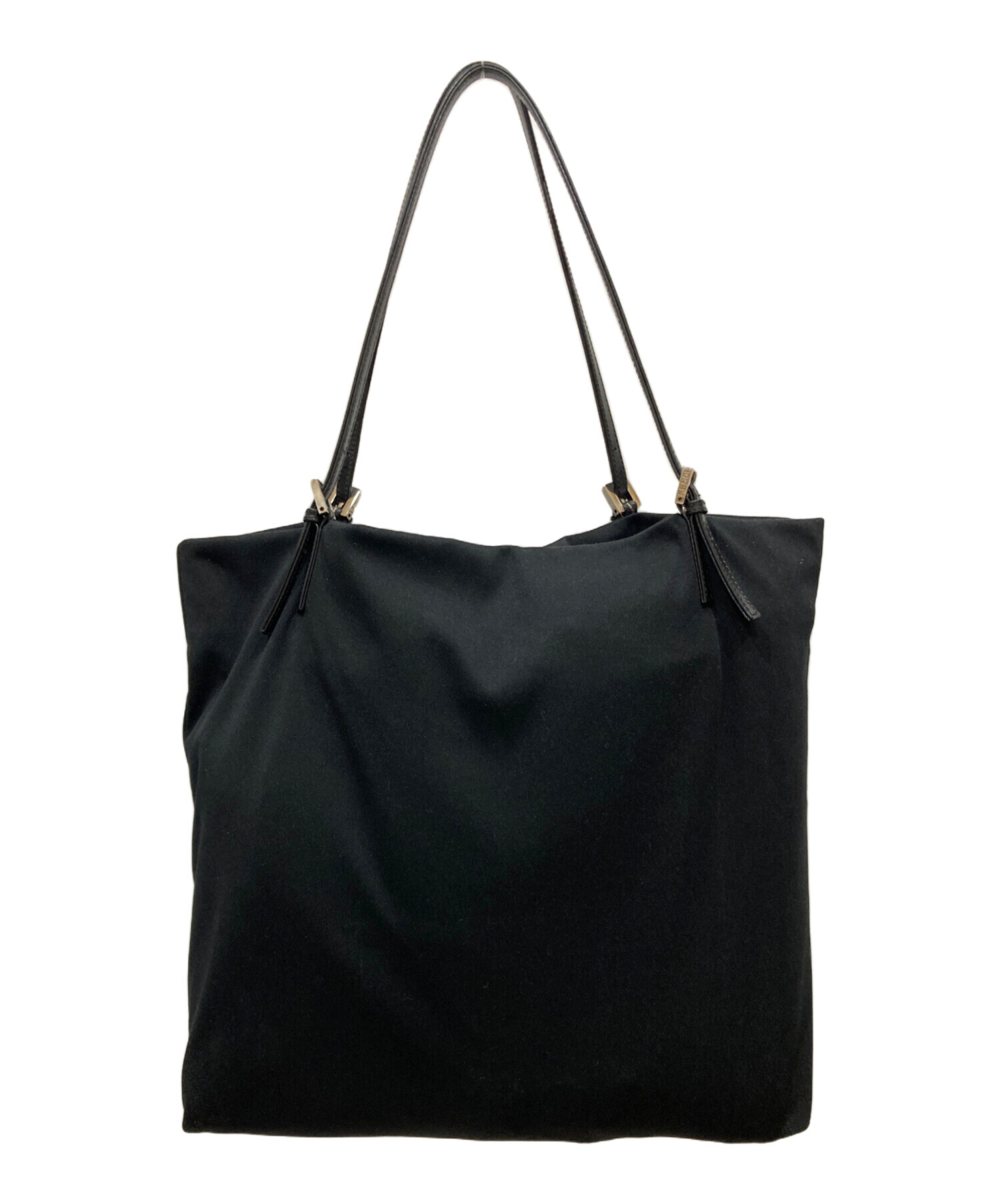 中古・古着通販】FENDI (フェンディ) FFロゴプレート トートバッグ