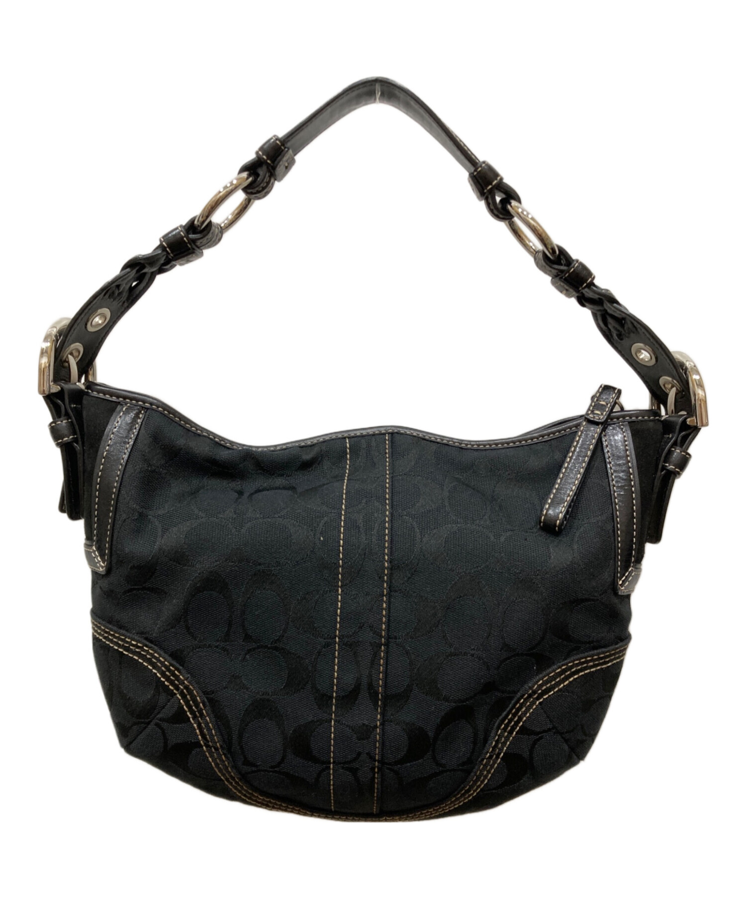 コーチ シグネチャー ハンドバッグ レディース 【中古】 45 COACH コーチ シグネチャー ハンドバッグ - メルカリ