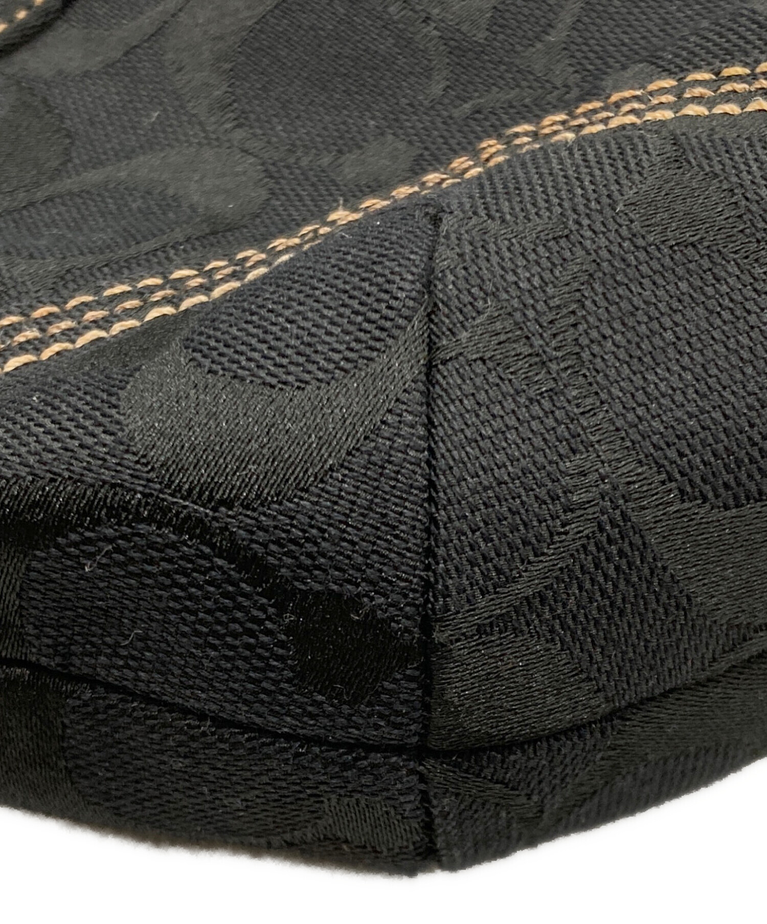 中古・古着通販】COACH (コーチ) ハンドバッグ シグネチャー ブラック